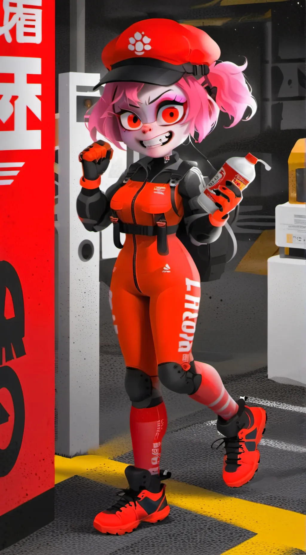 ai character: pomni background