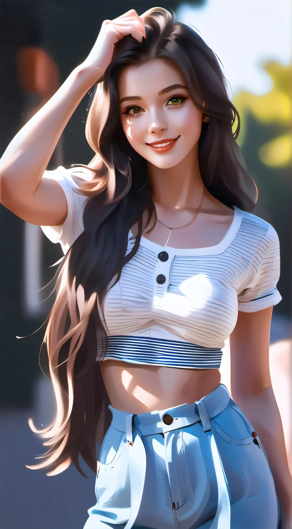 ai character: Sydnie background