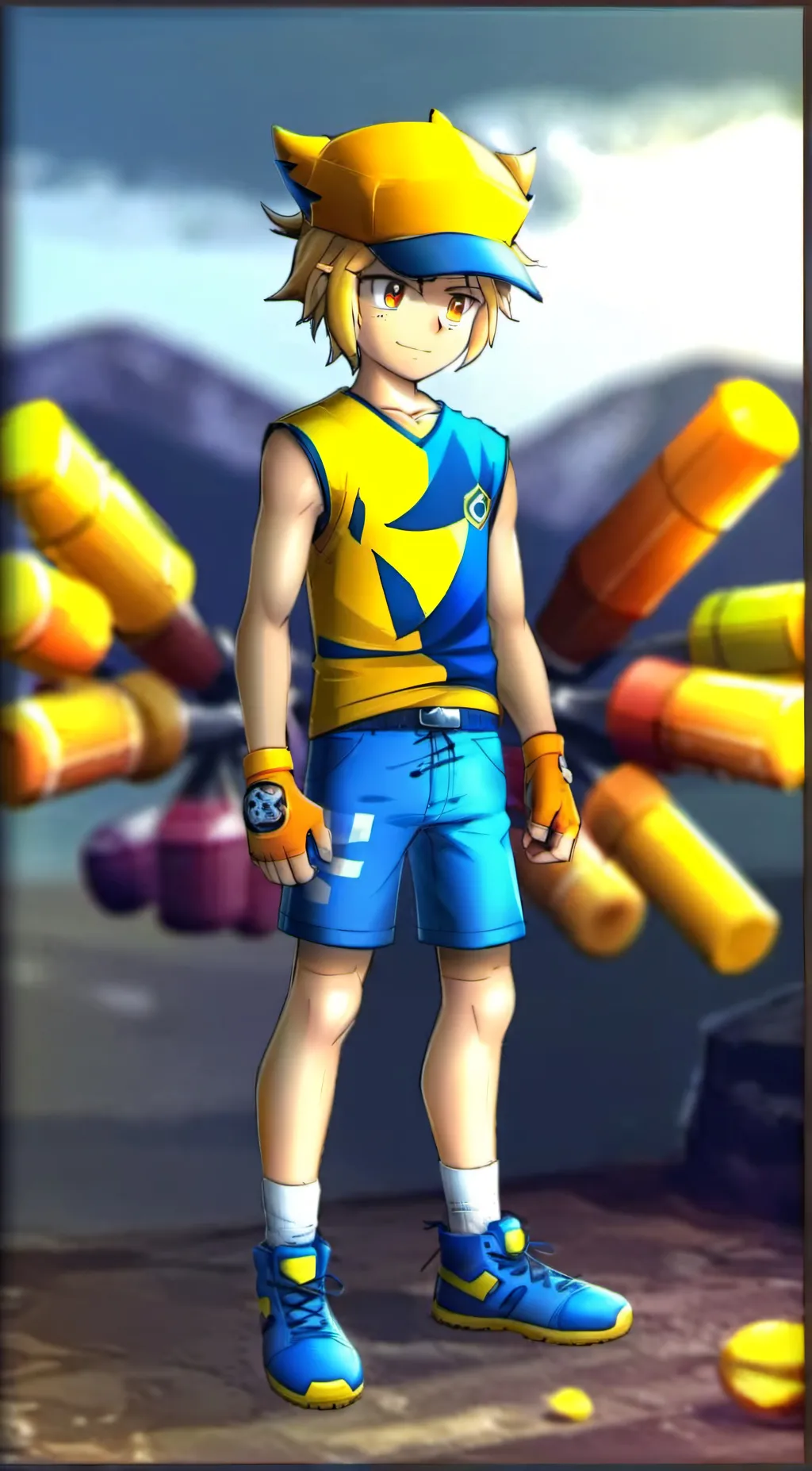ai character: yugo background