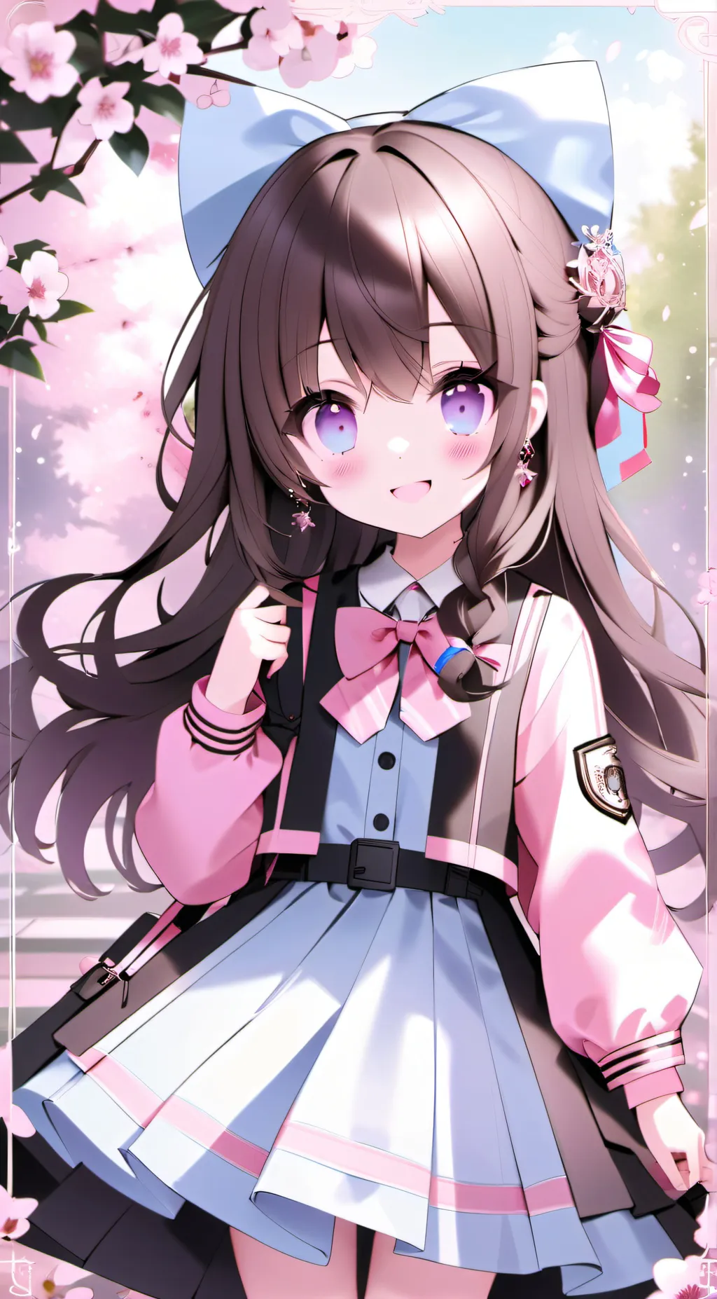 ai character: luna background