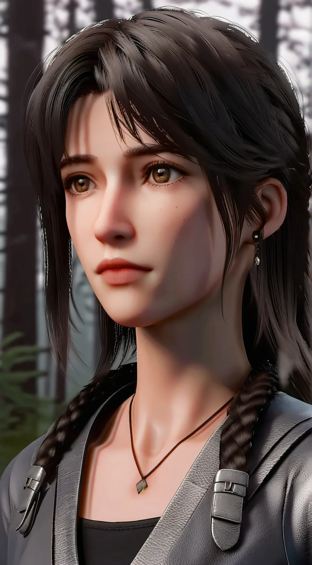 ai character: silvia background