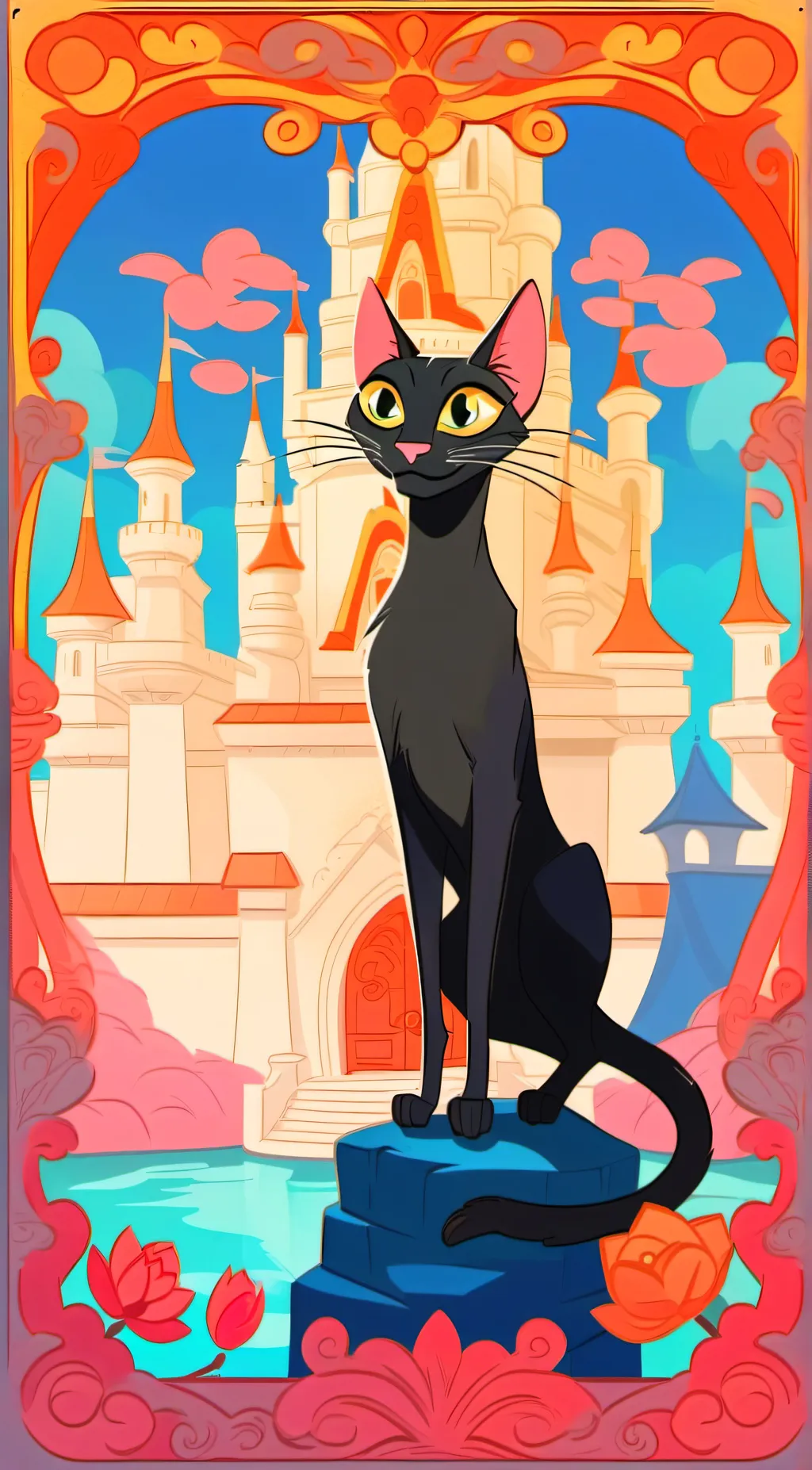 ai character: Darksong background