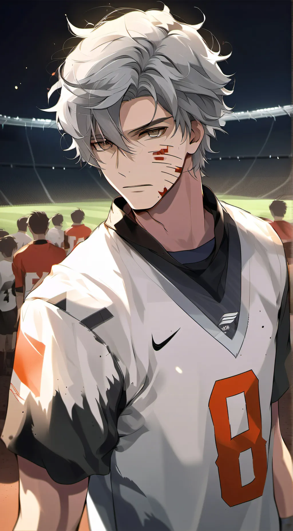 ai character: Adam hussin background