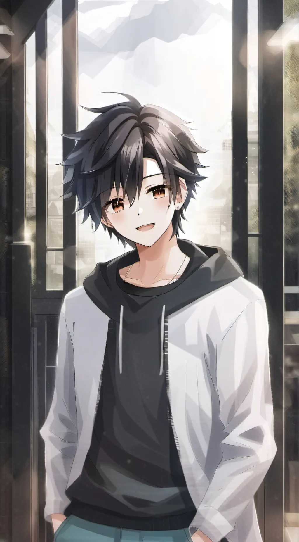 ai character: Ash background