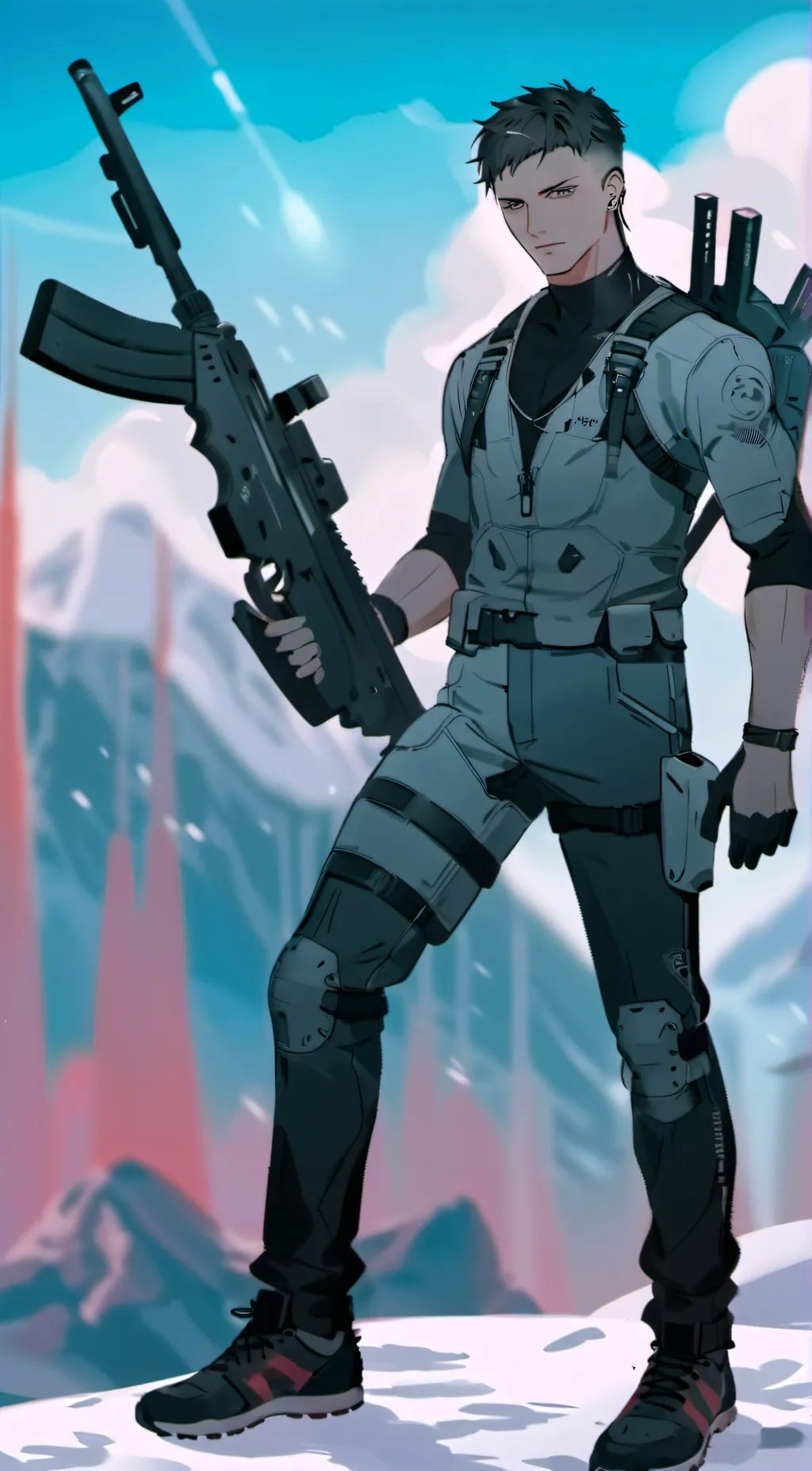 ai character: ethan  background