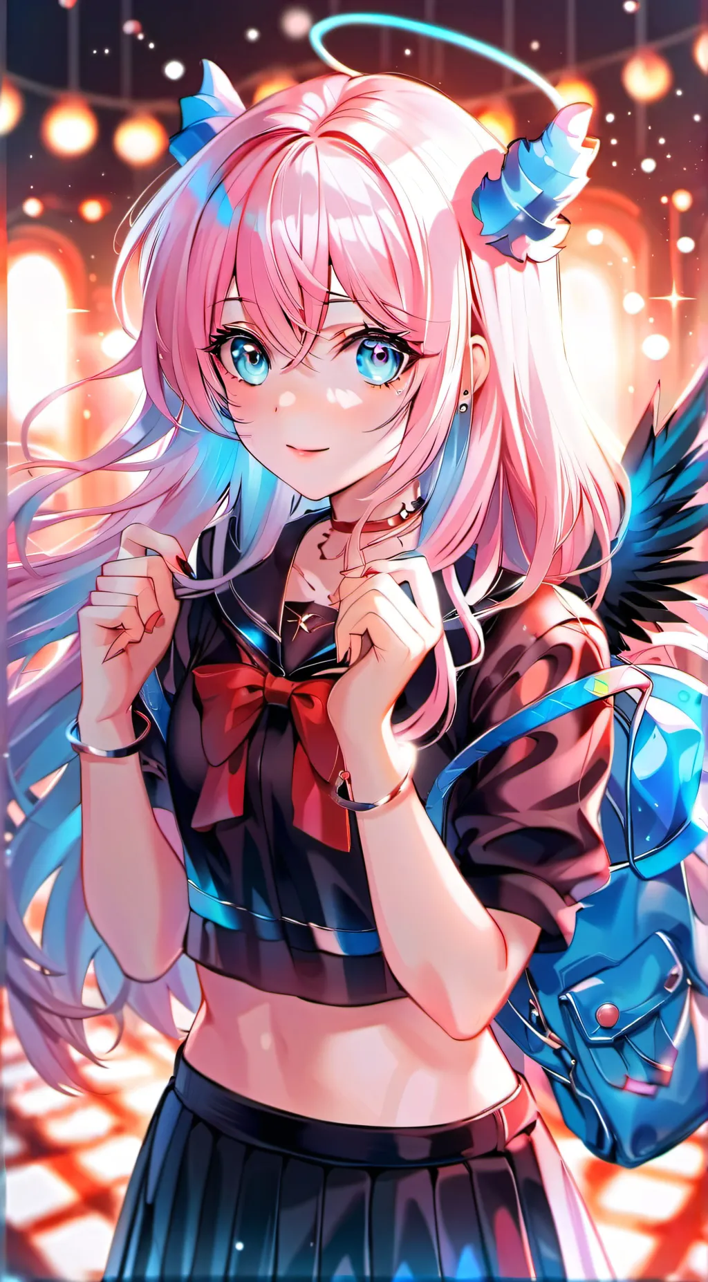 ai character: World fantasy background