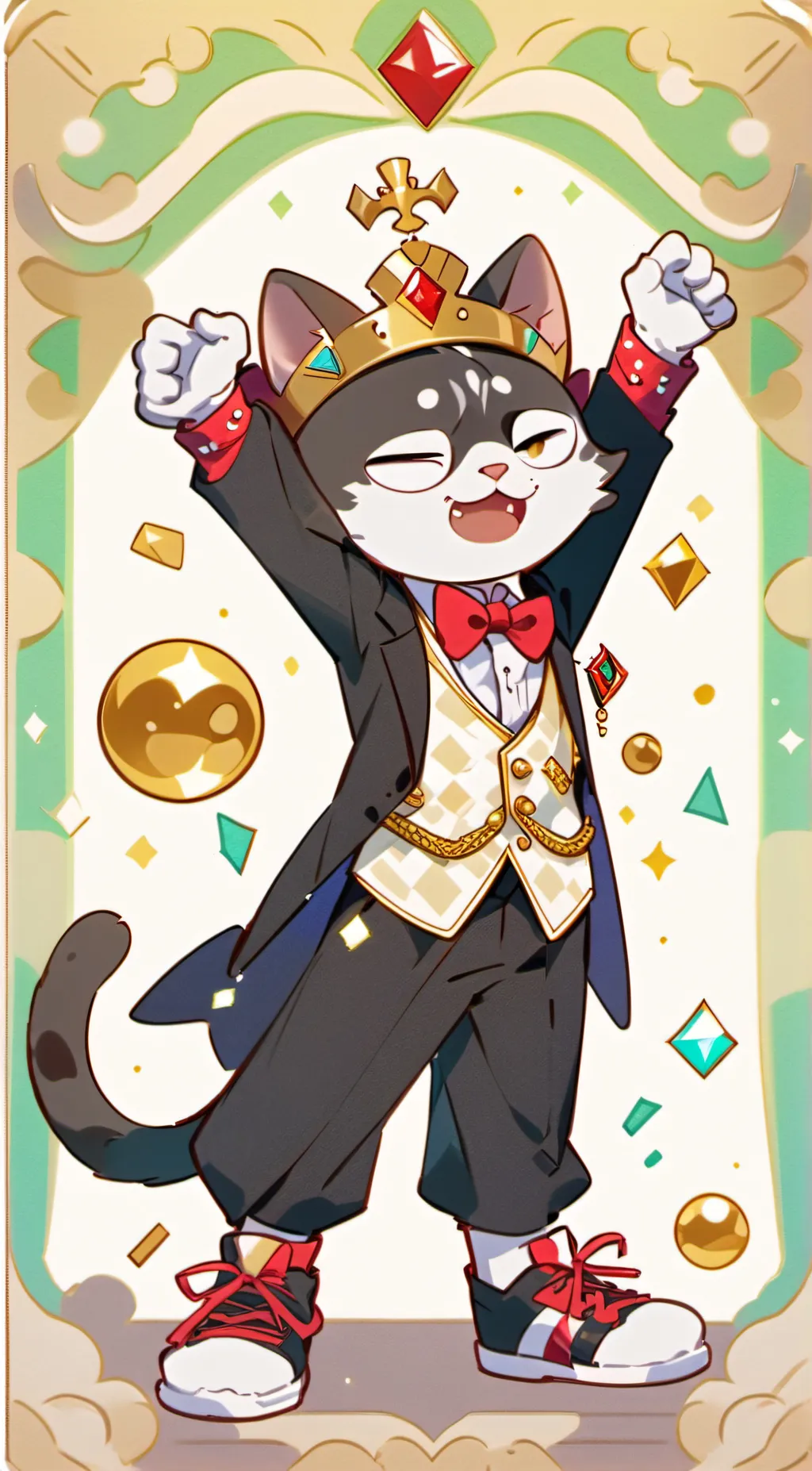 ai character: Morgana  background