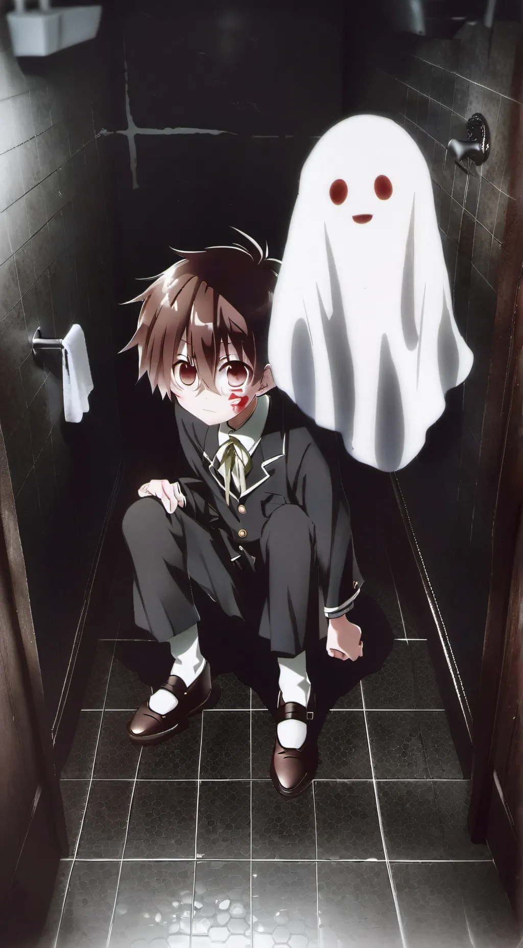 ai character: hanako kun  background