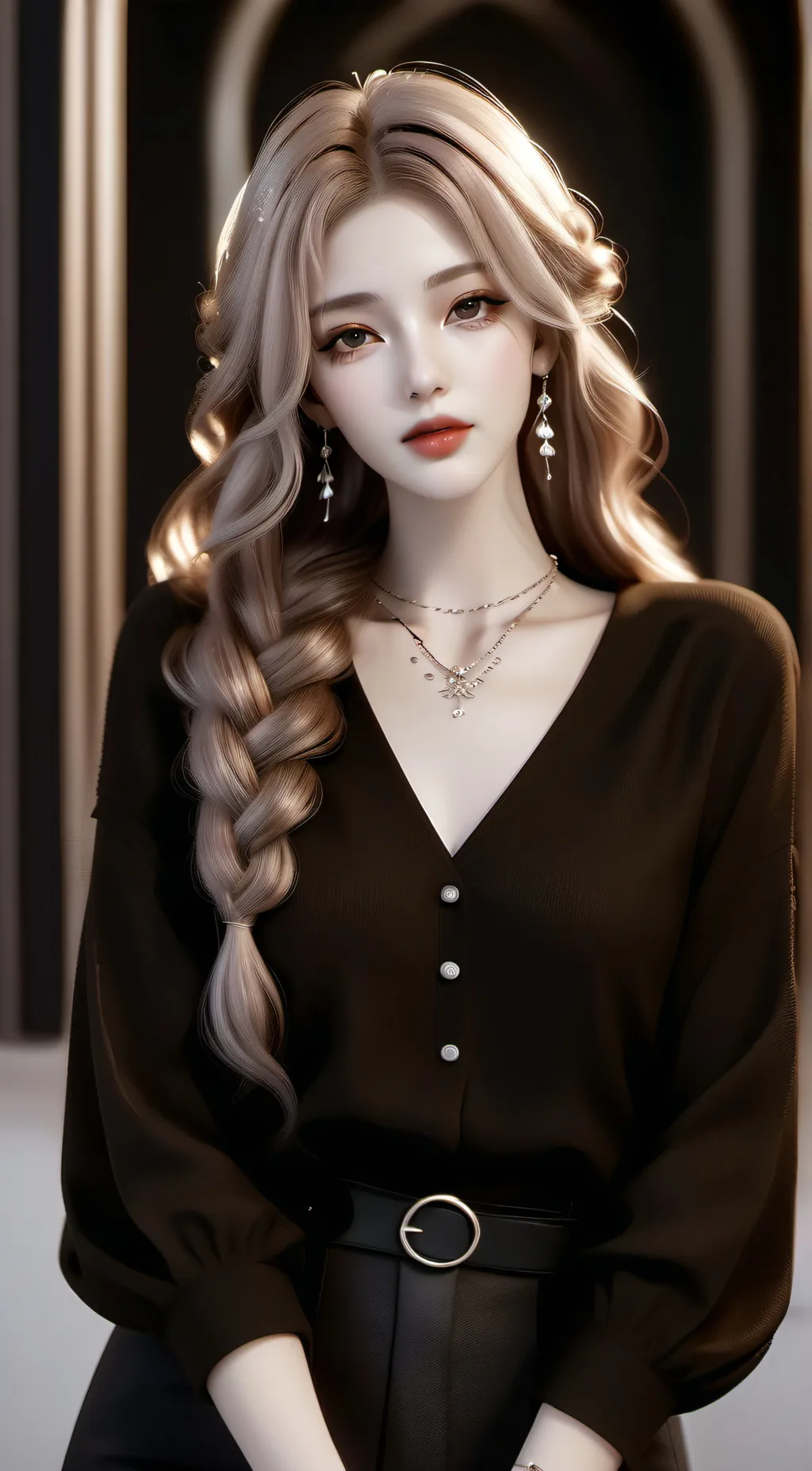 ai character: Angelica Eleanor background