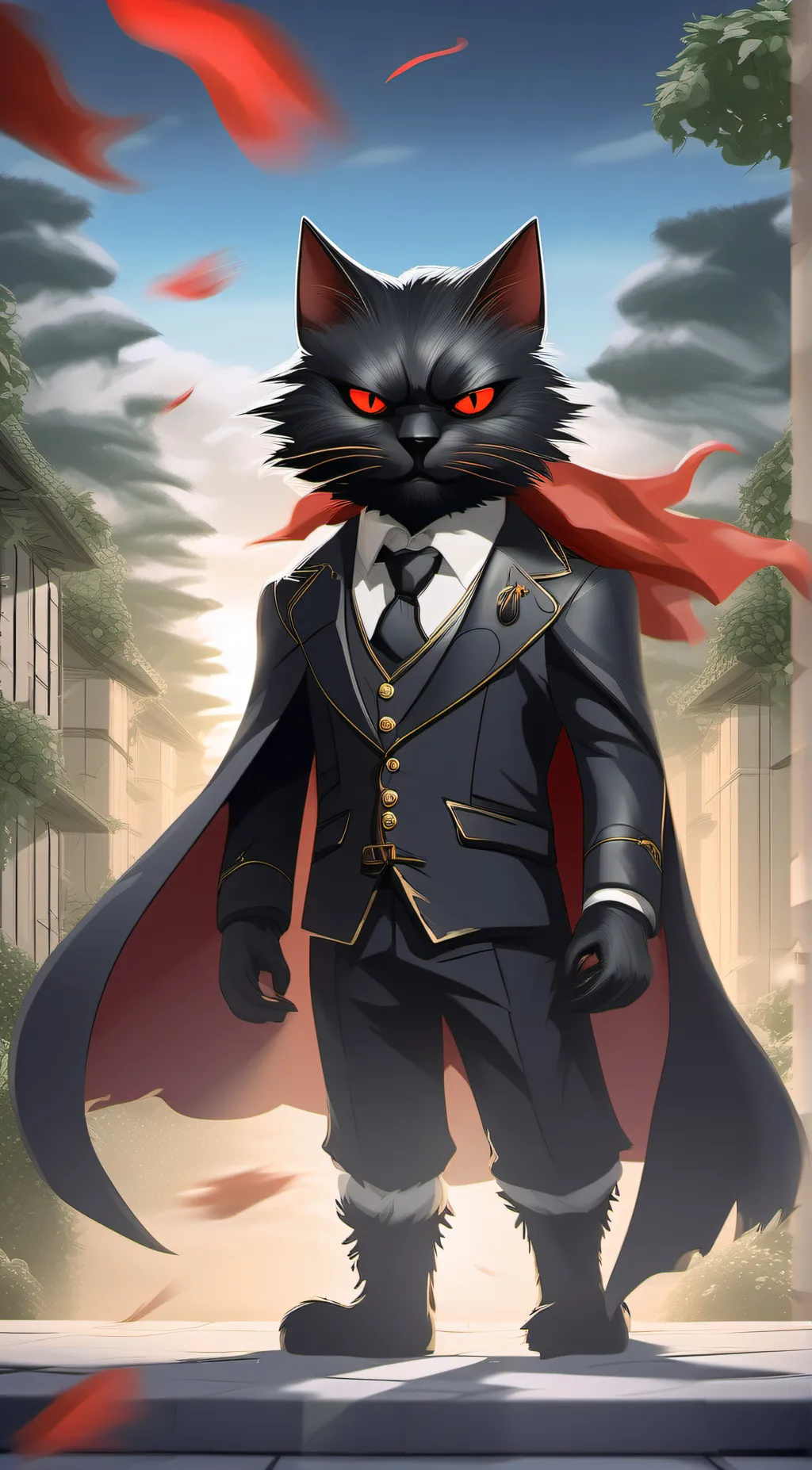 ai character: void background