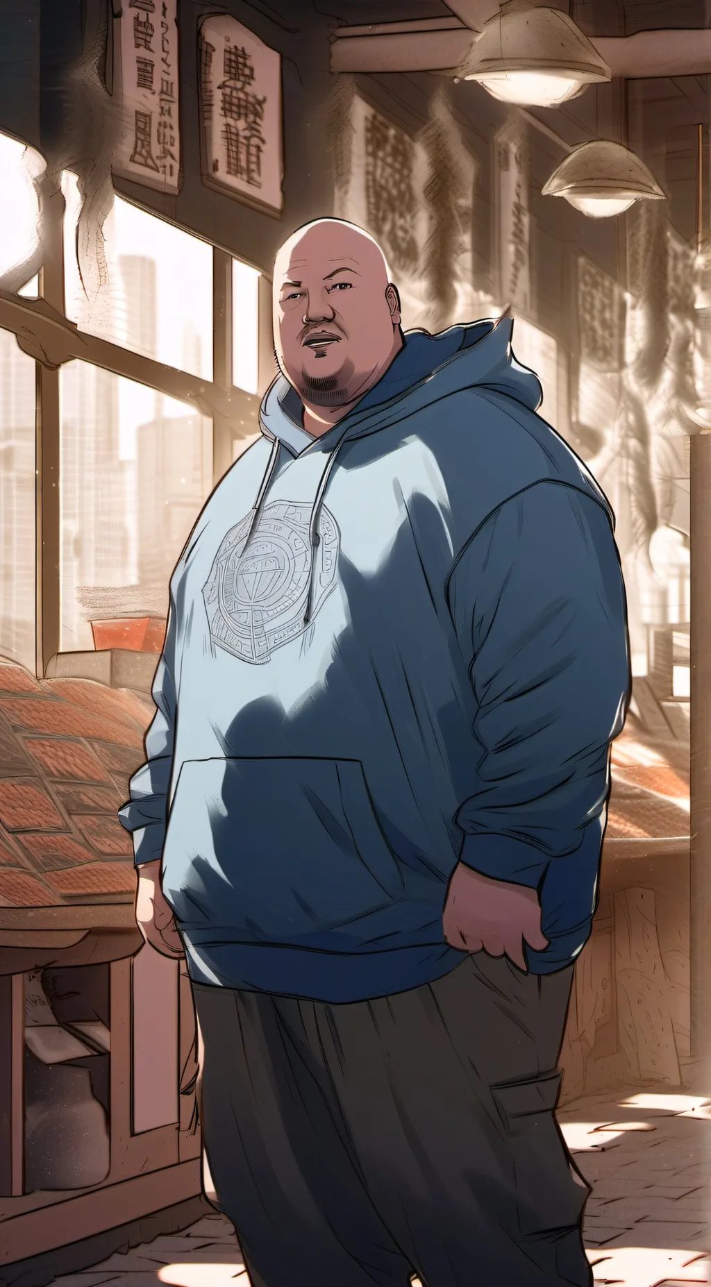 Talkie AI - Chat with Bald CaseOh