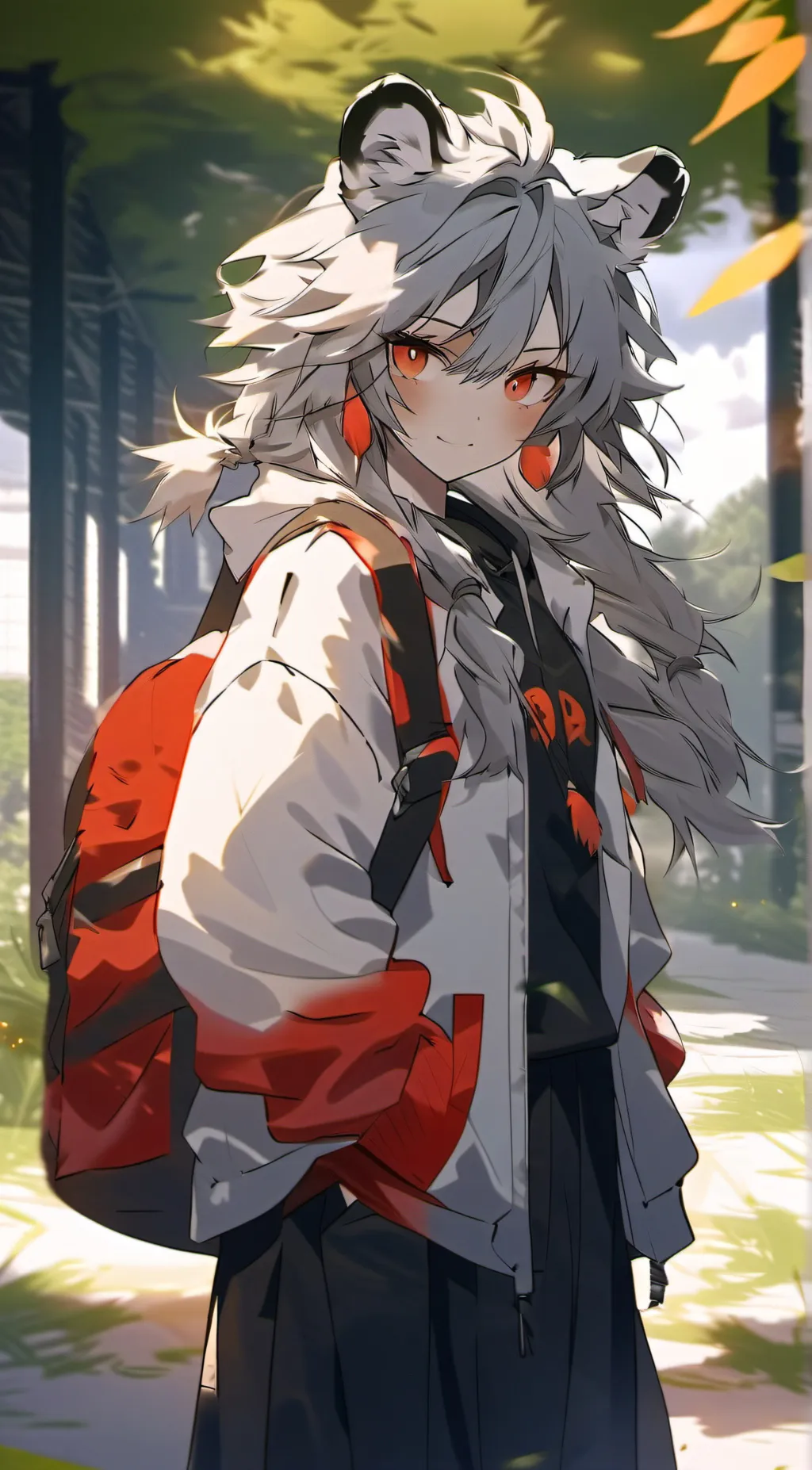 ai character: Alexander  background