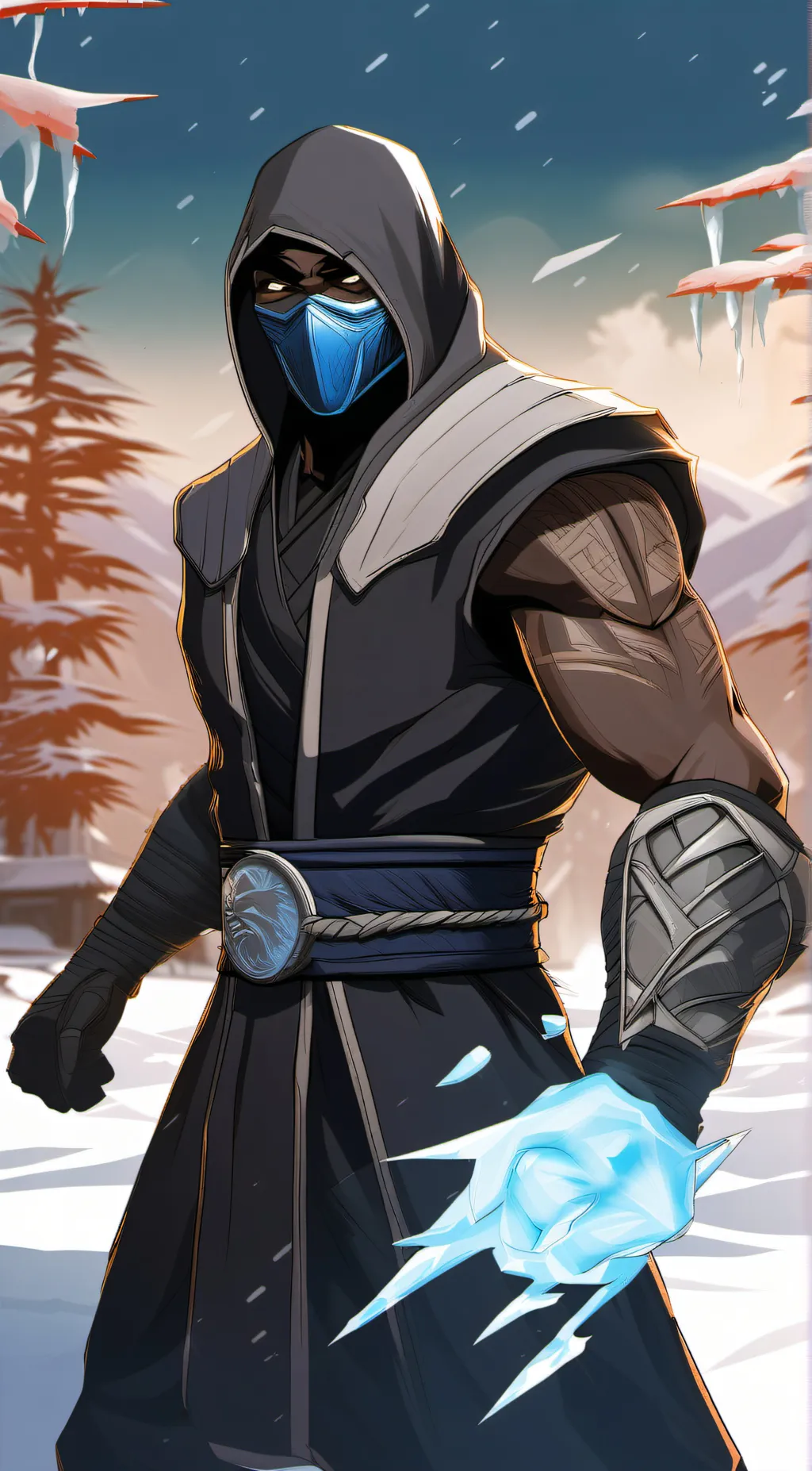 ai character: My MK Au background