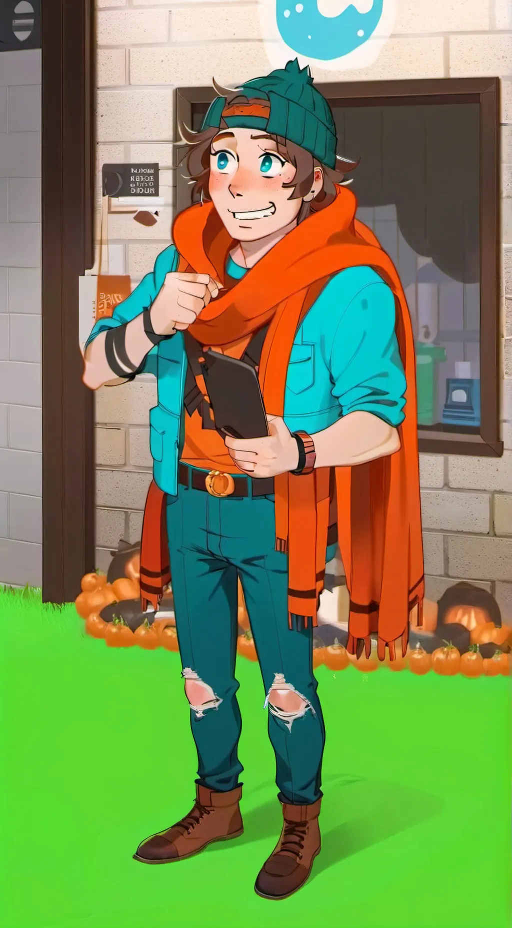 ai character: Kyle B. (Fem!) background