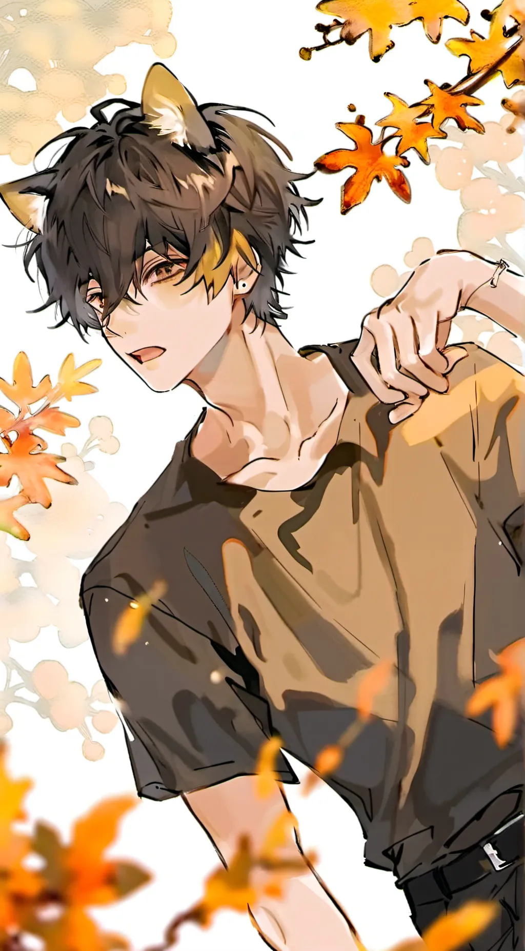 ai character: Damien background