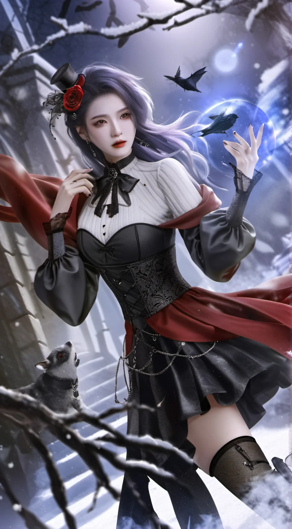 ai character: nxy background