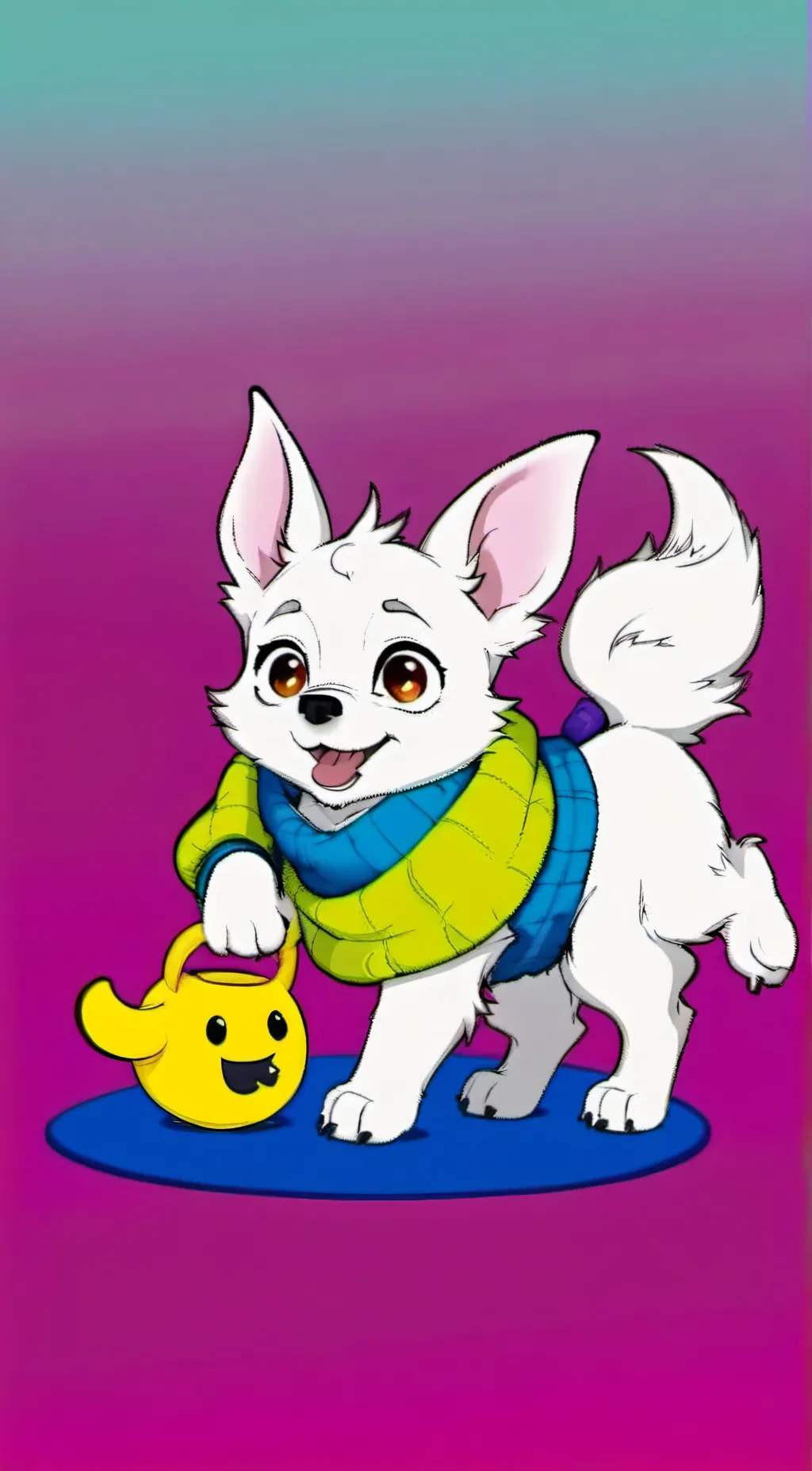 ai character: Ruff background