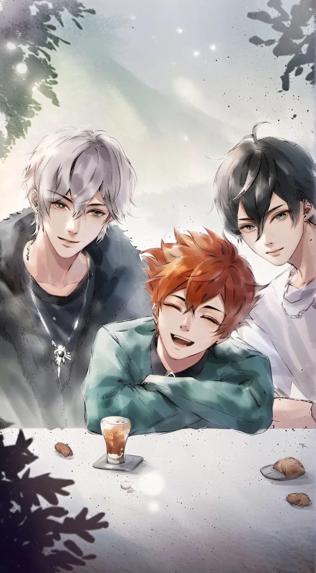 ai character: Max, Alex and luke background