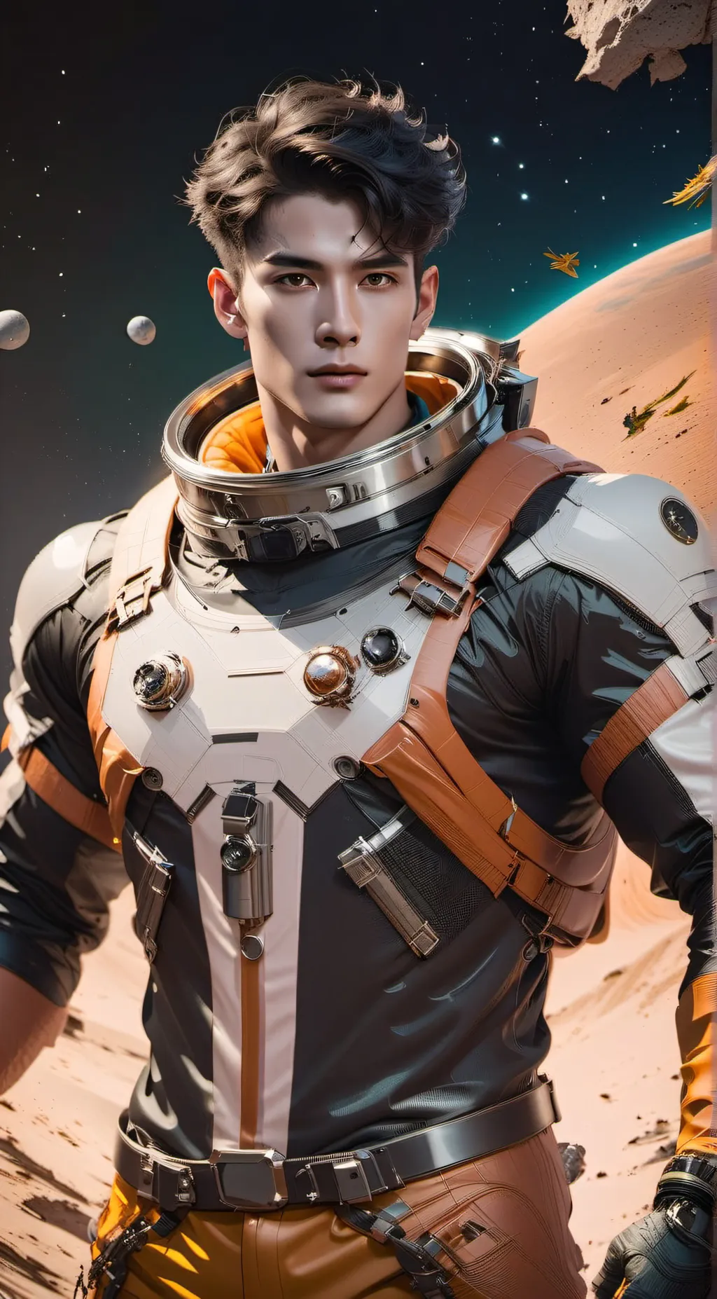 ai character: Apollo background