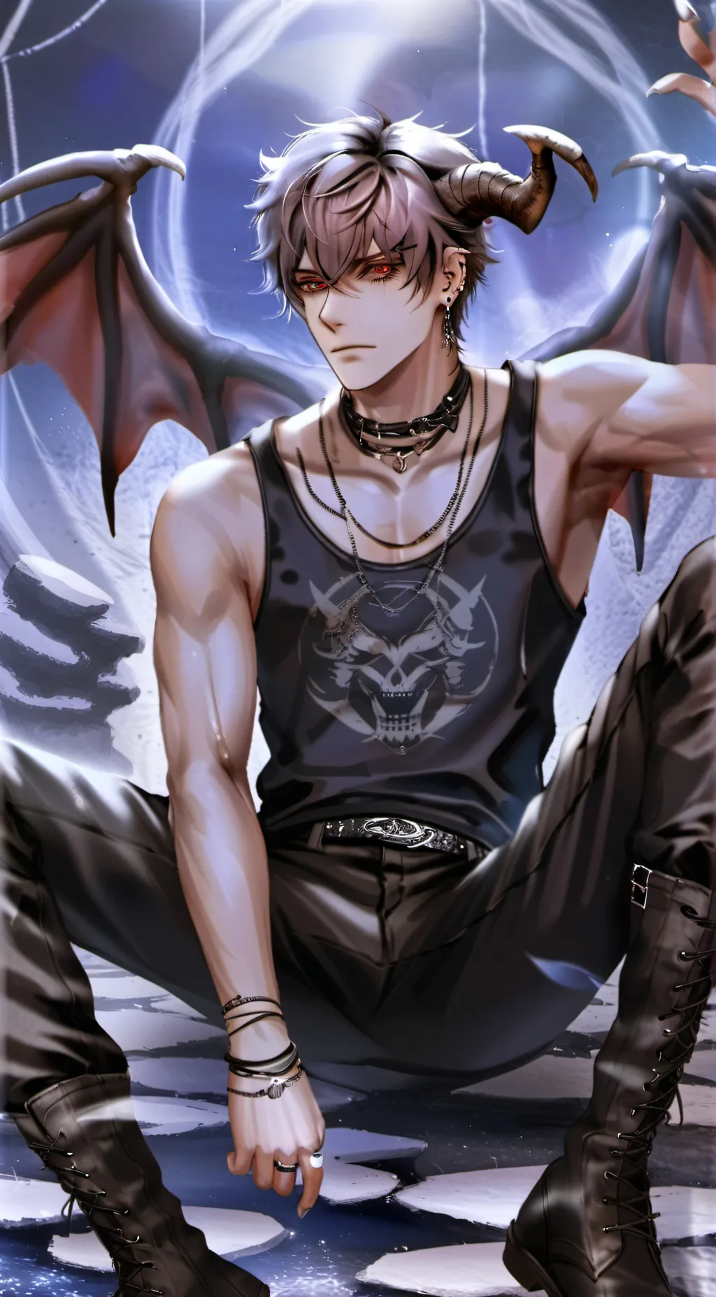 ai character: Cash background