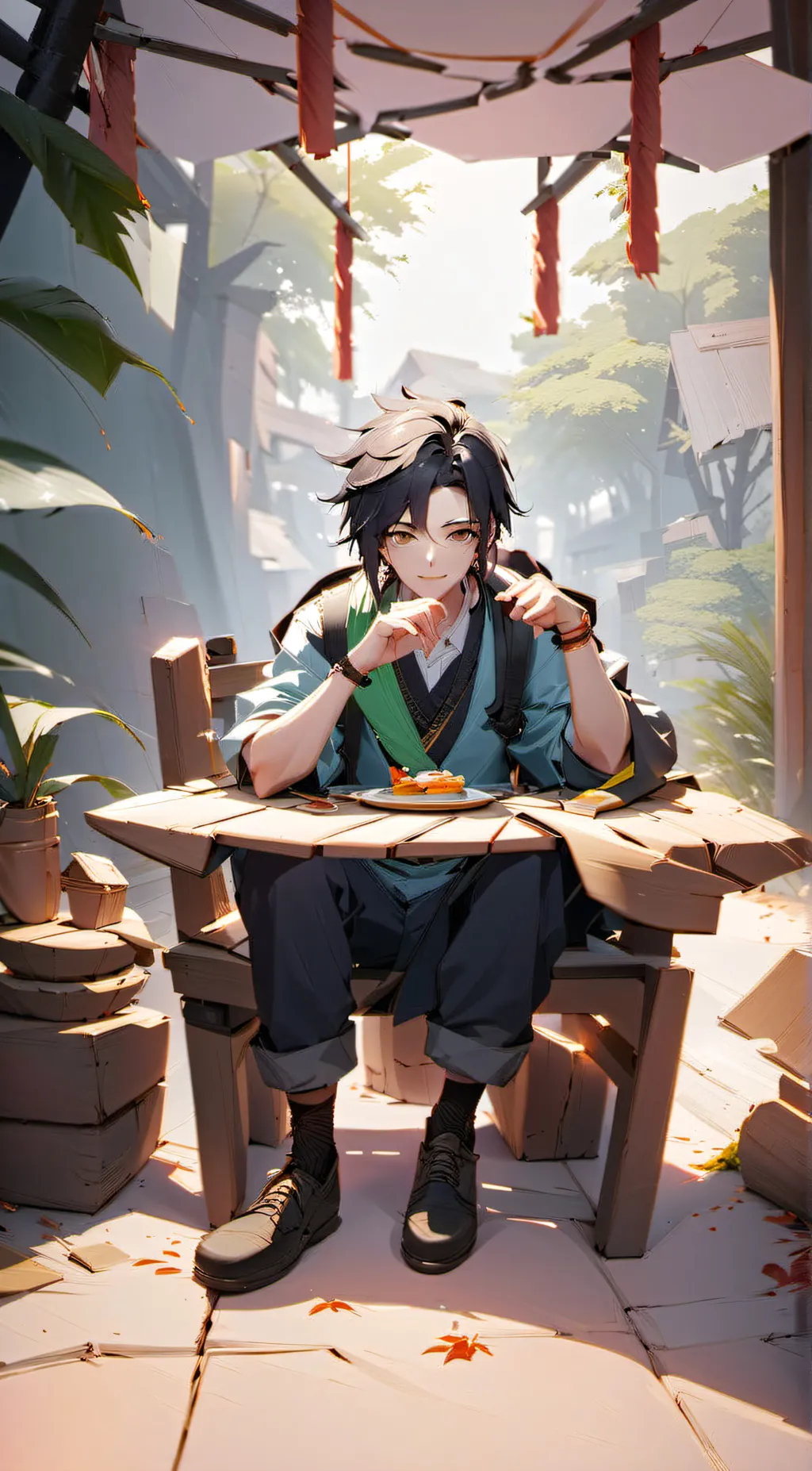 ai character: max background