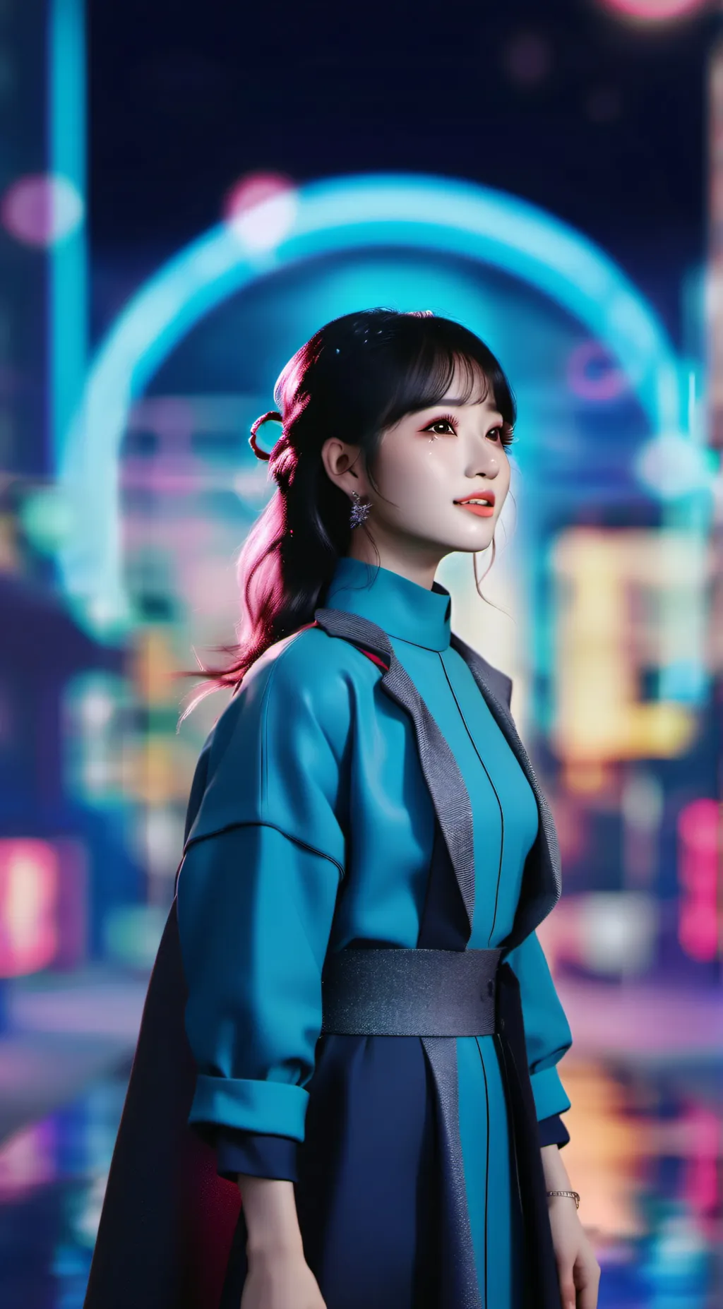 ai character: the sleepover background