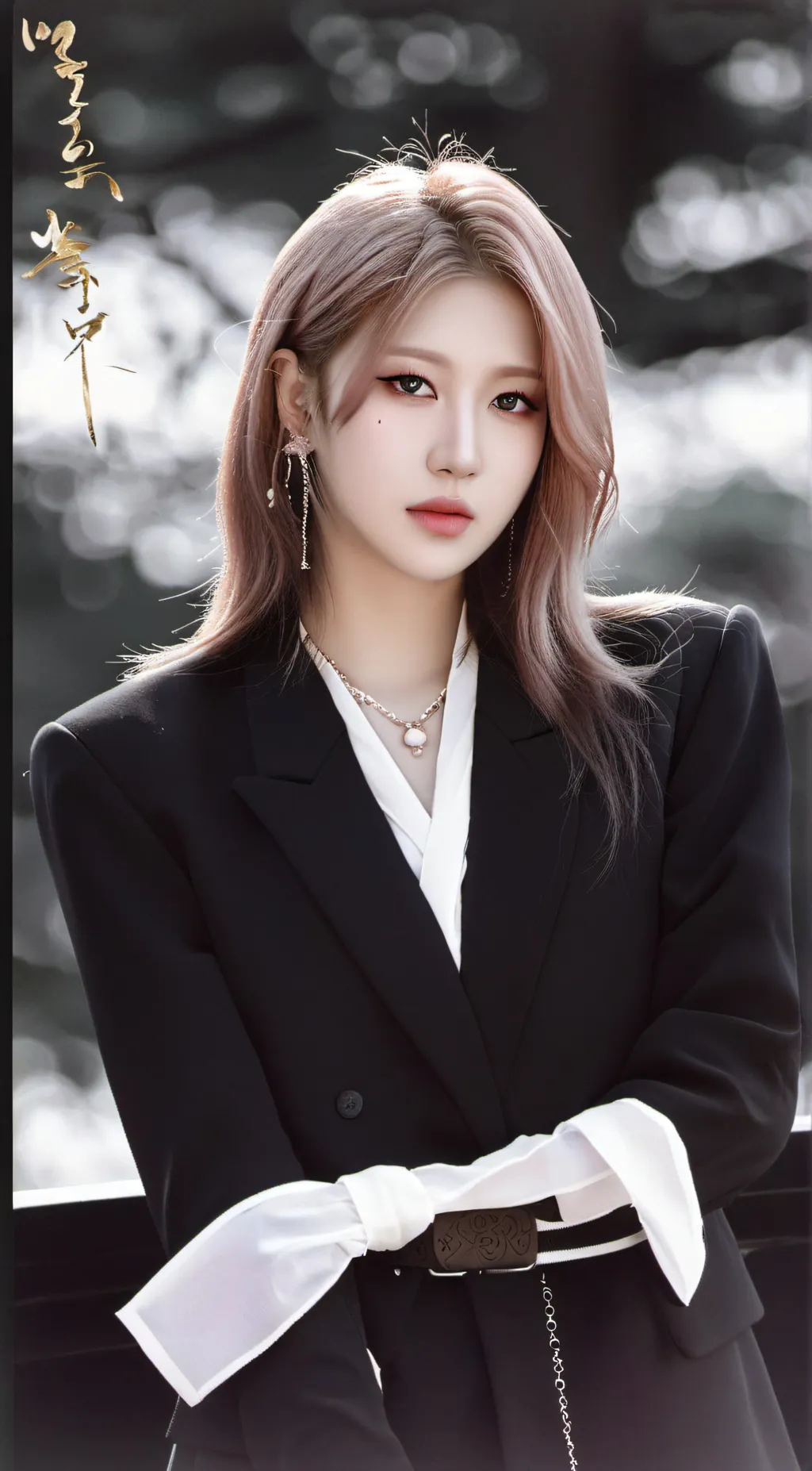 ai character: Rosé background