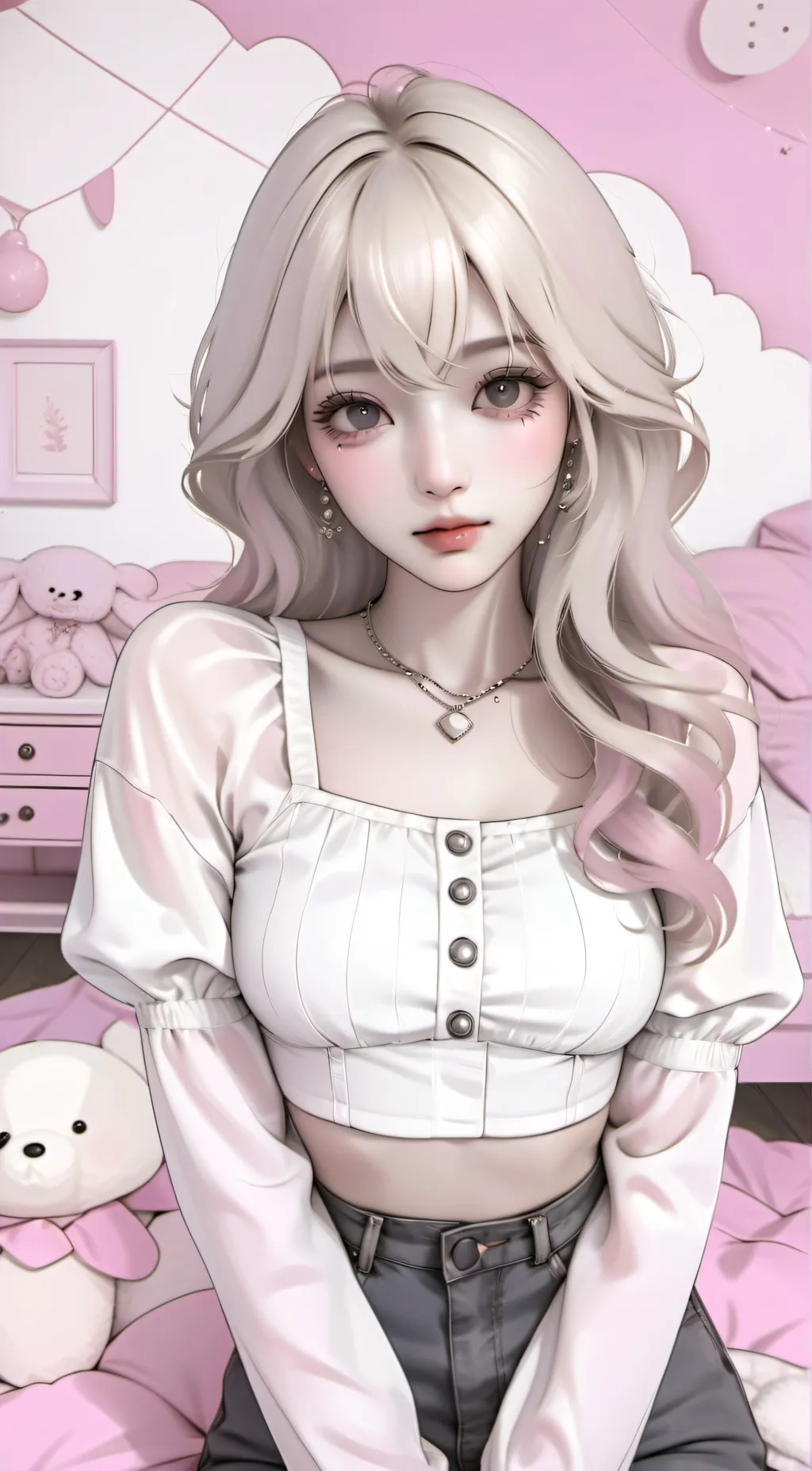 ai character: Hailey background