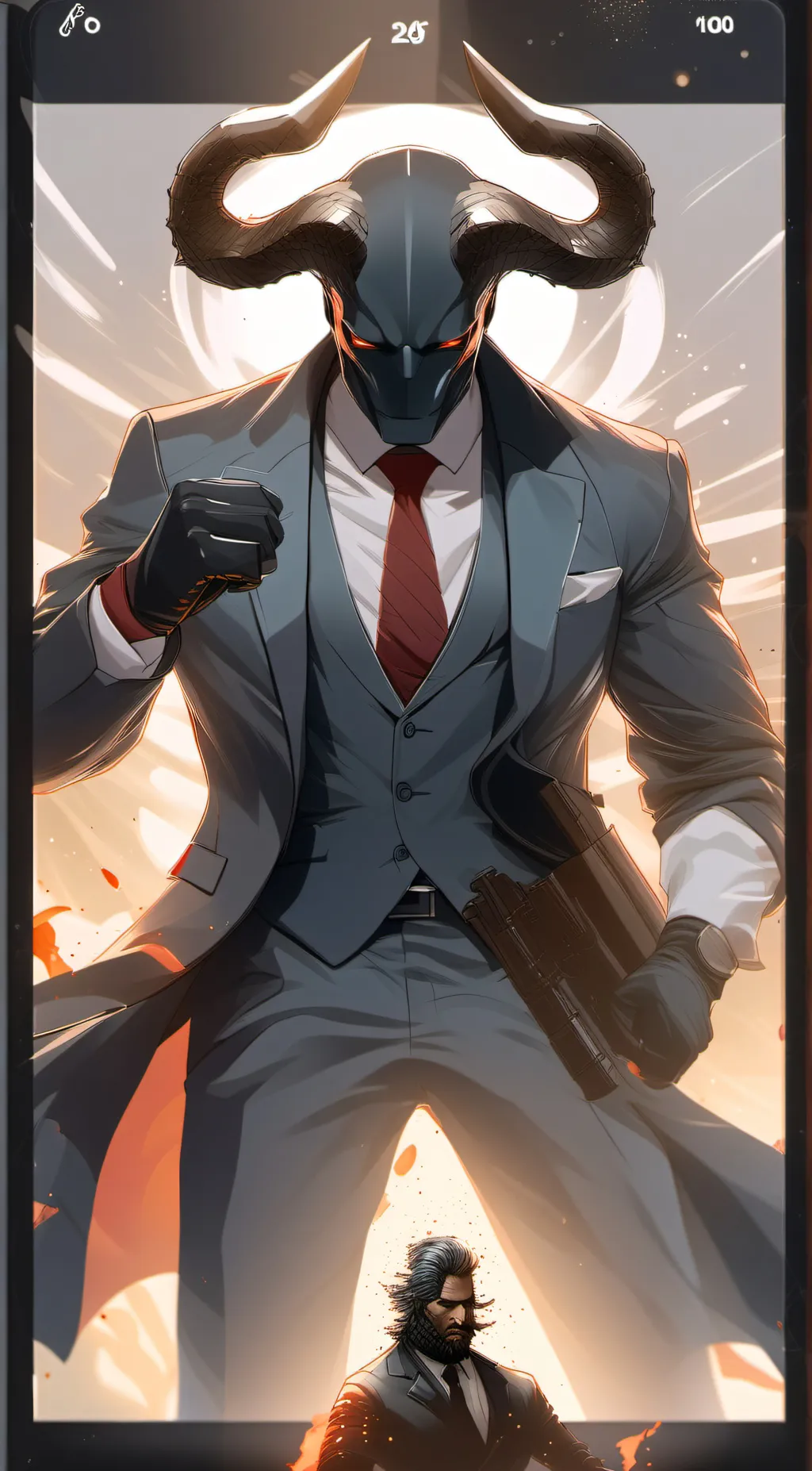 ai character: Mr. Arcane. background