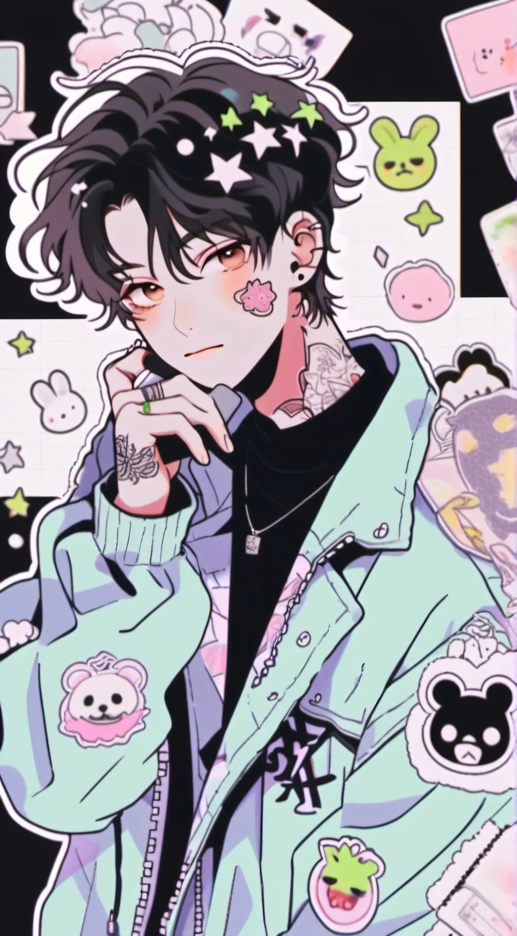 ai character: Jitsu background