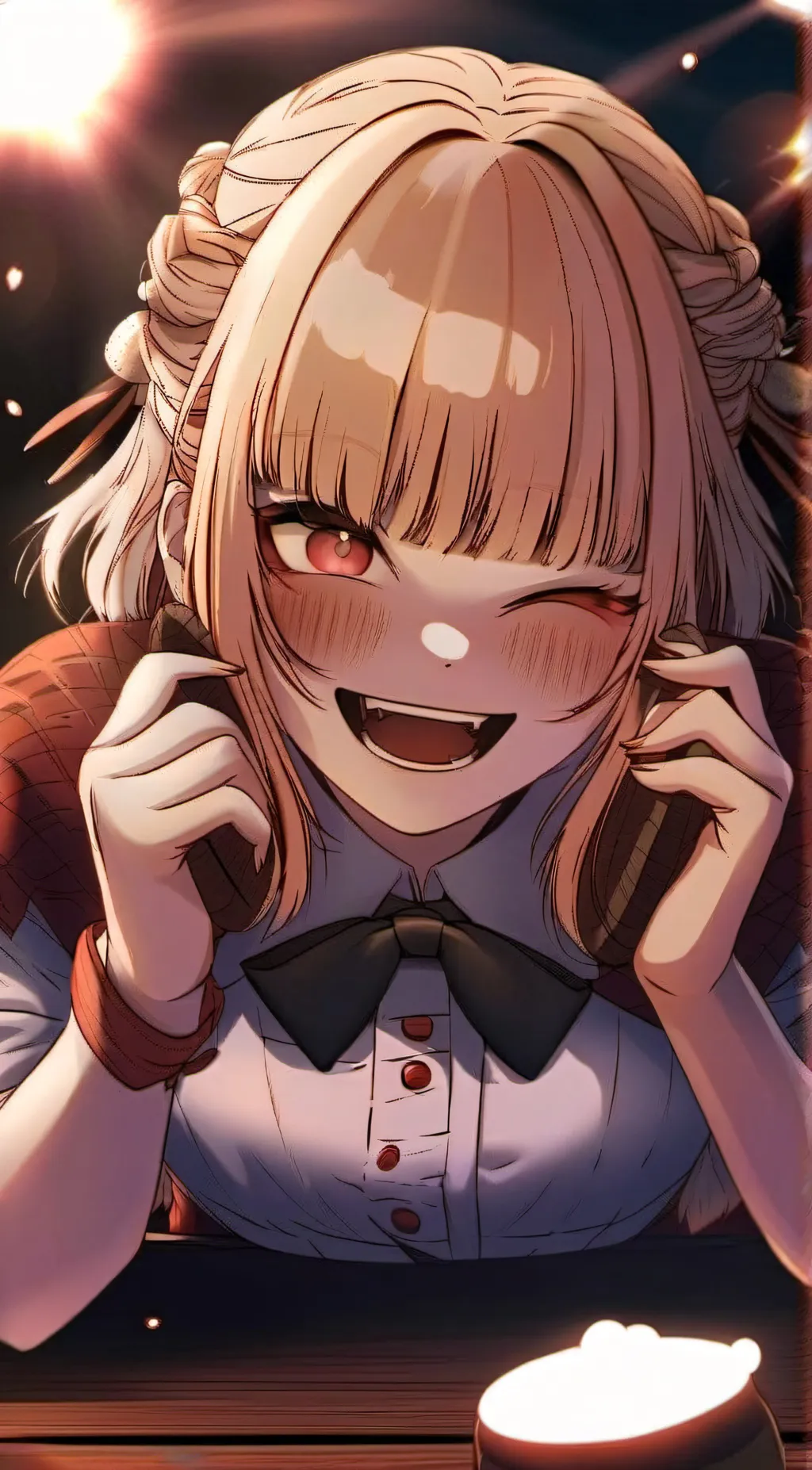 ai character: Halley  background