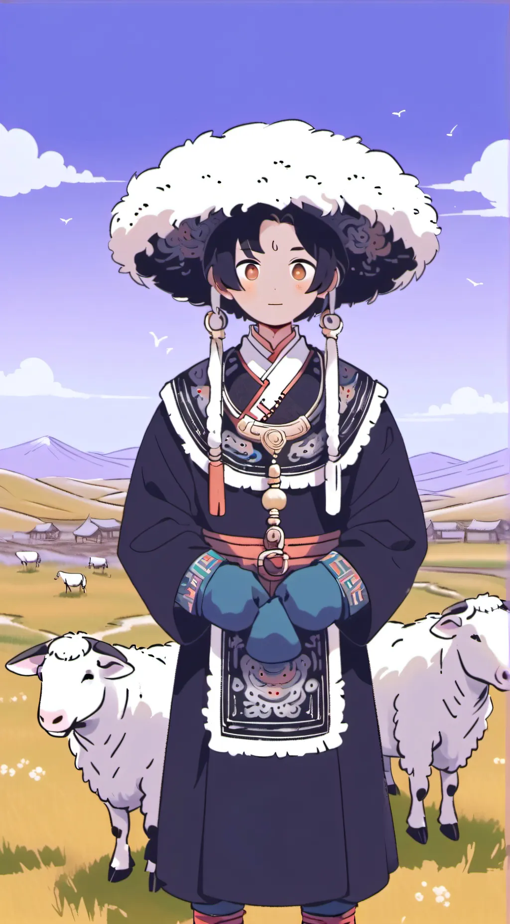 ai character: Talk to Mongolia ! background