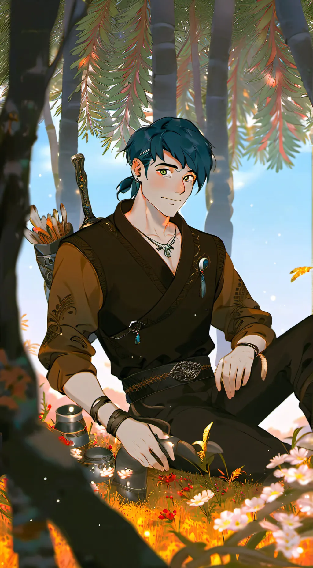 ai character: Kind Giant background