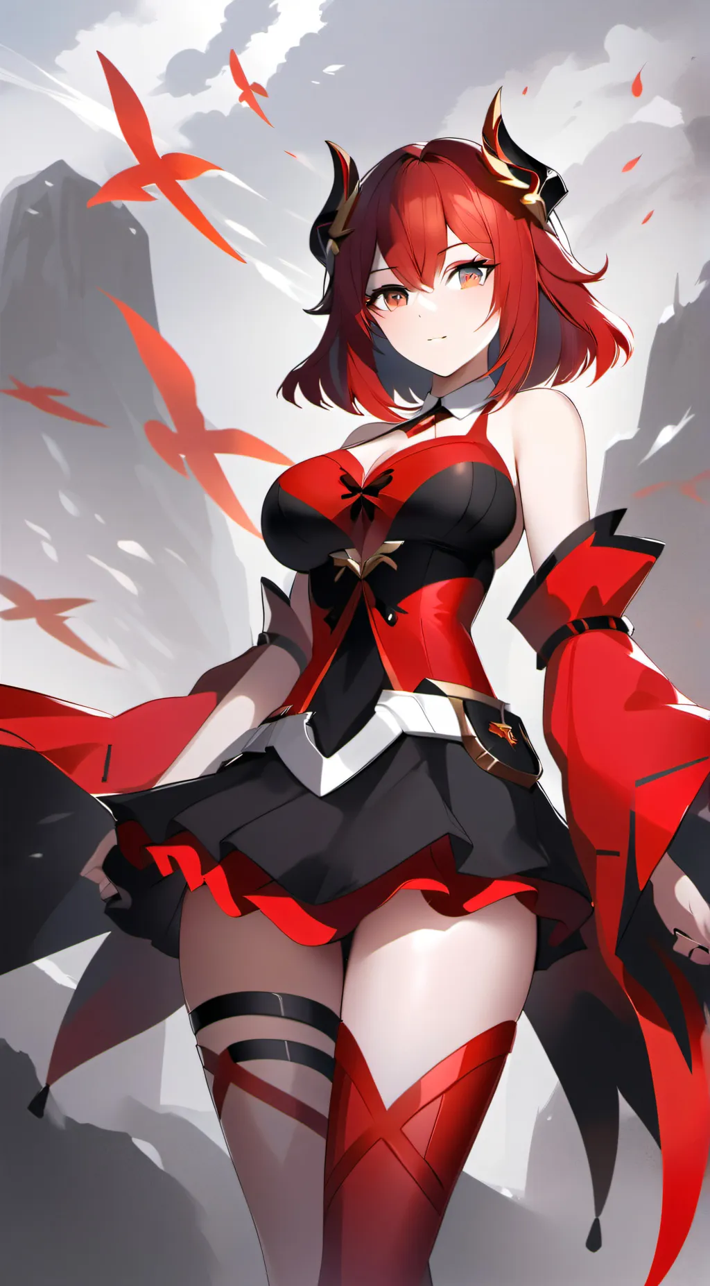 ai character: ember background