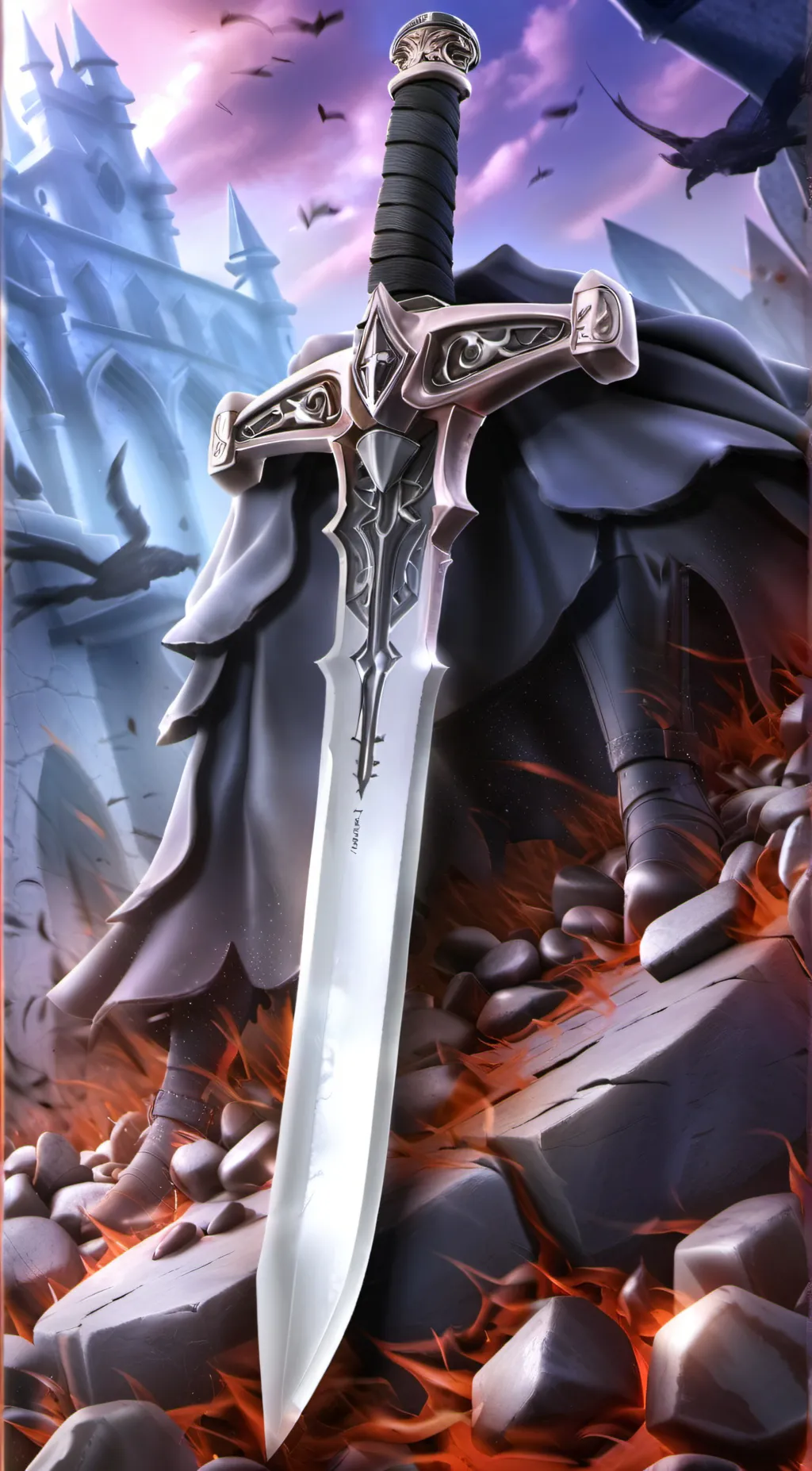 ai character: Pull The Sword Out background