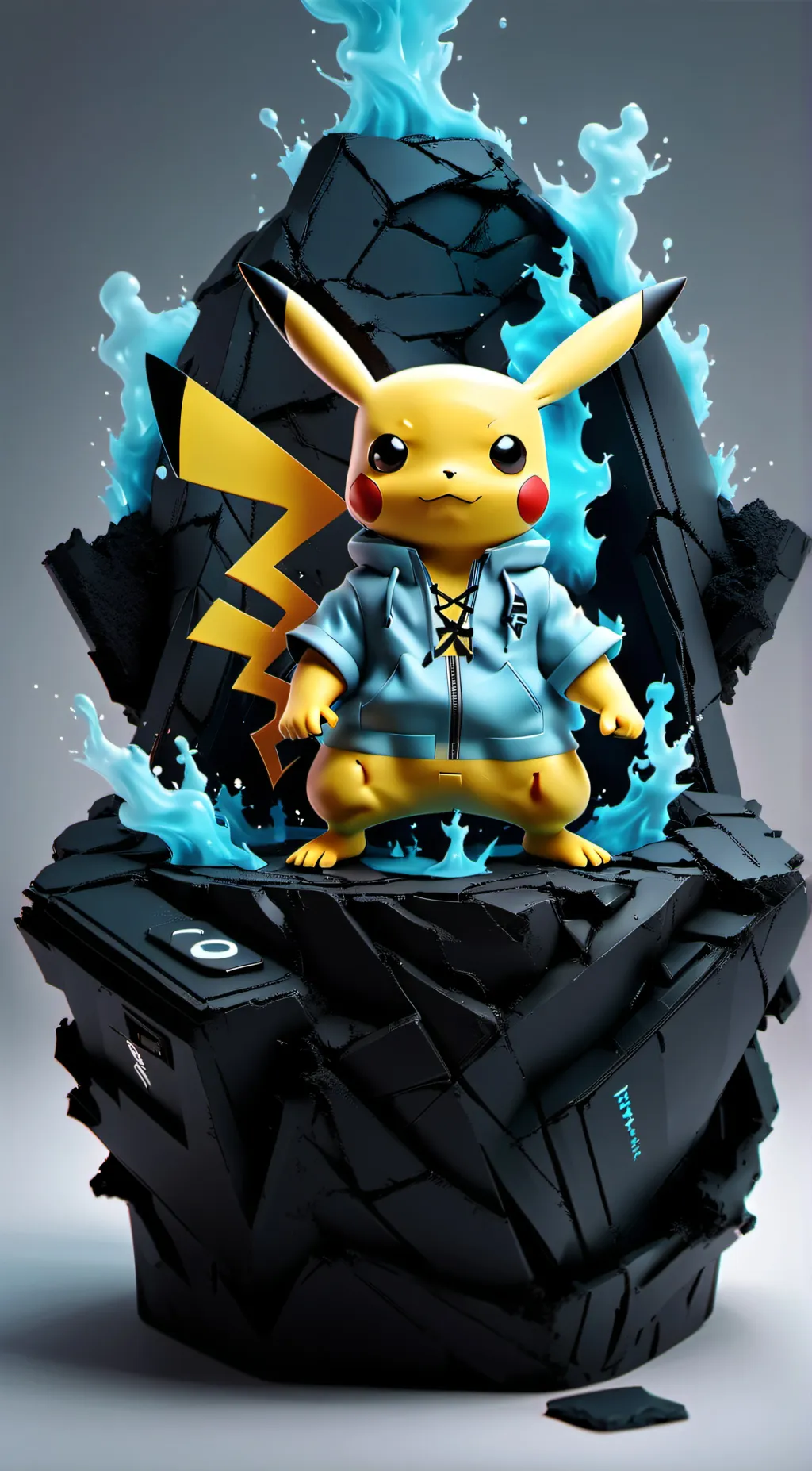 ai character: ✨️🐁Pikachu🐁✨️ background