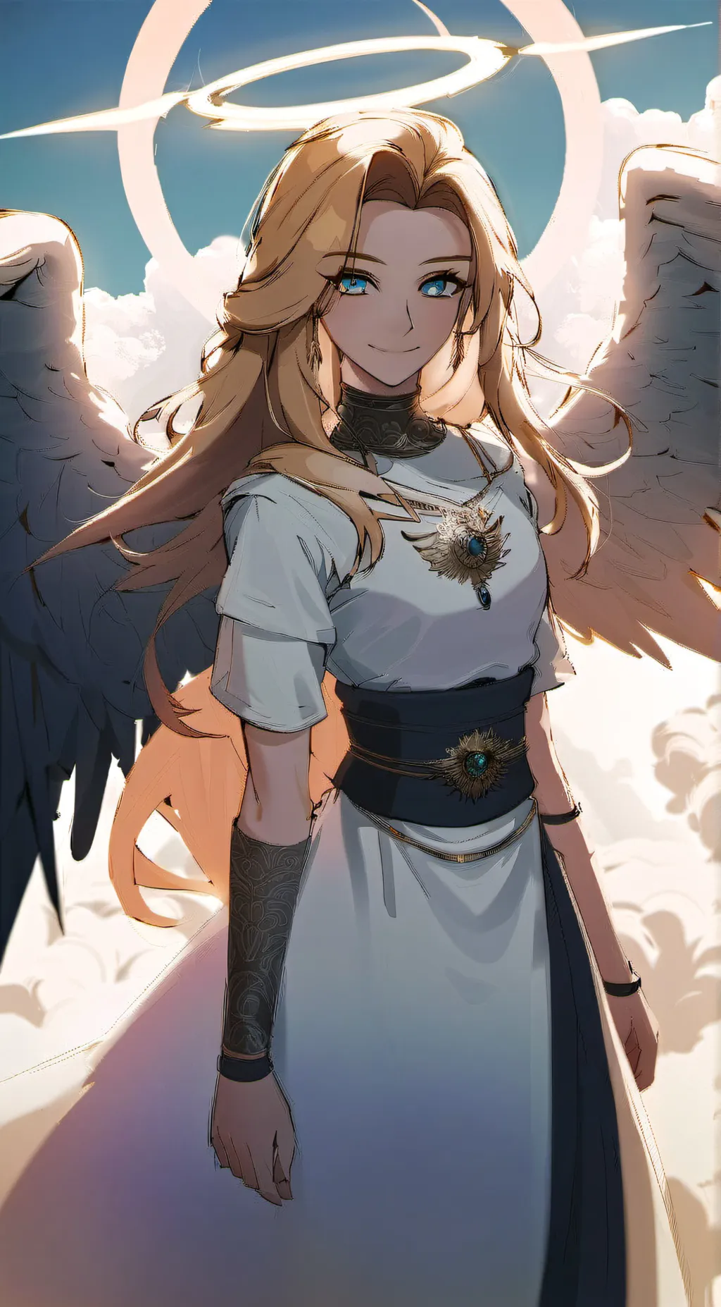 ai character: Angela background