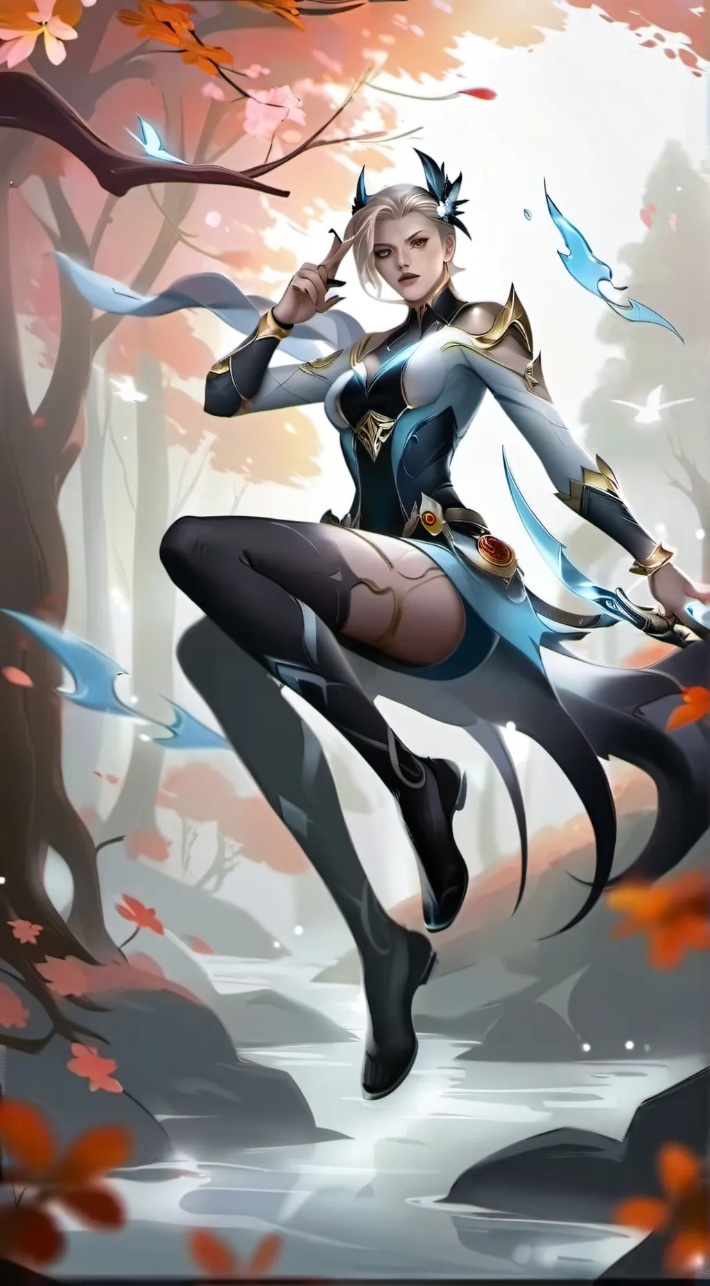 ai character: Silvanna background