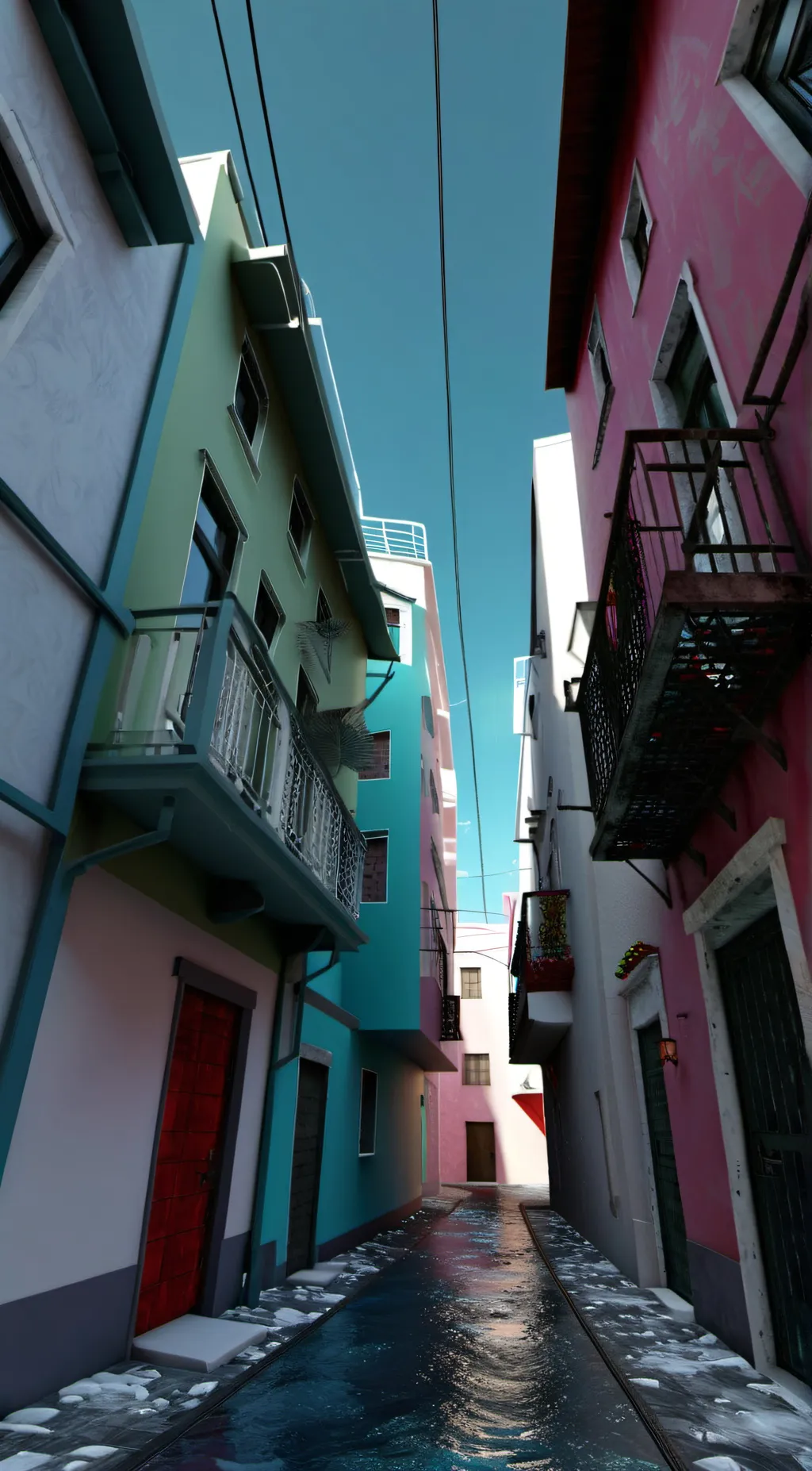 Talkie AI - Chat with dark alley way