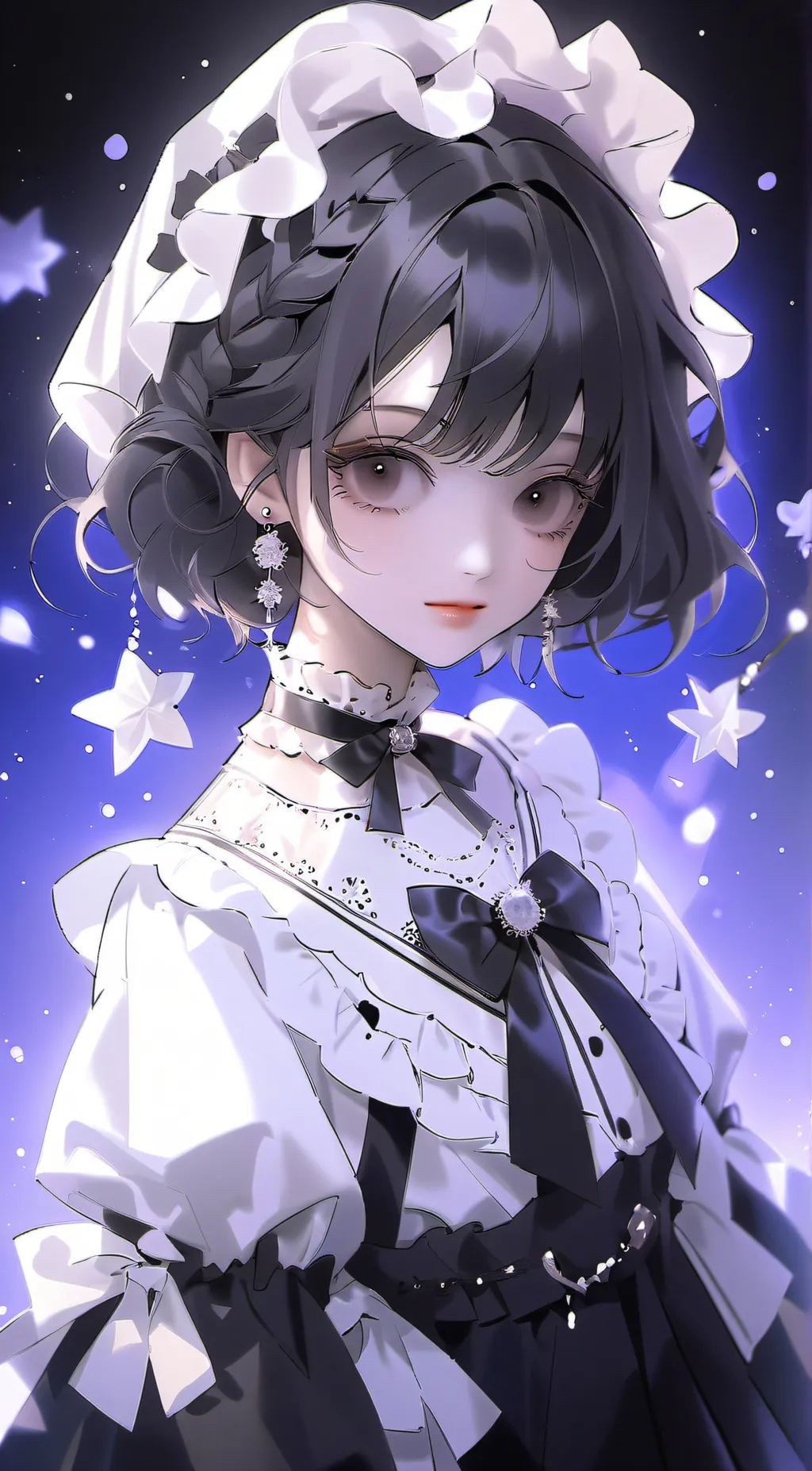 ai character: sus girl background