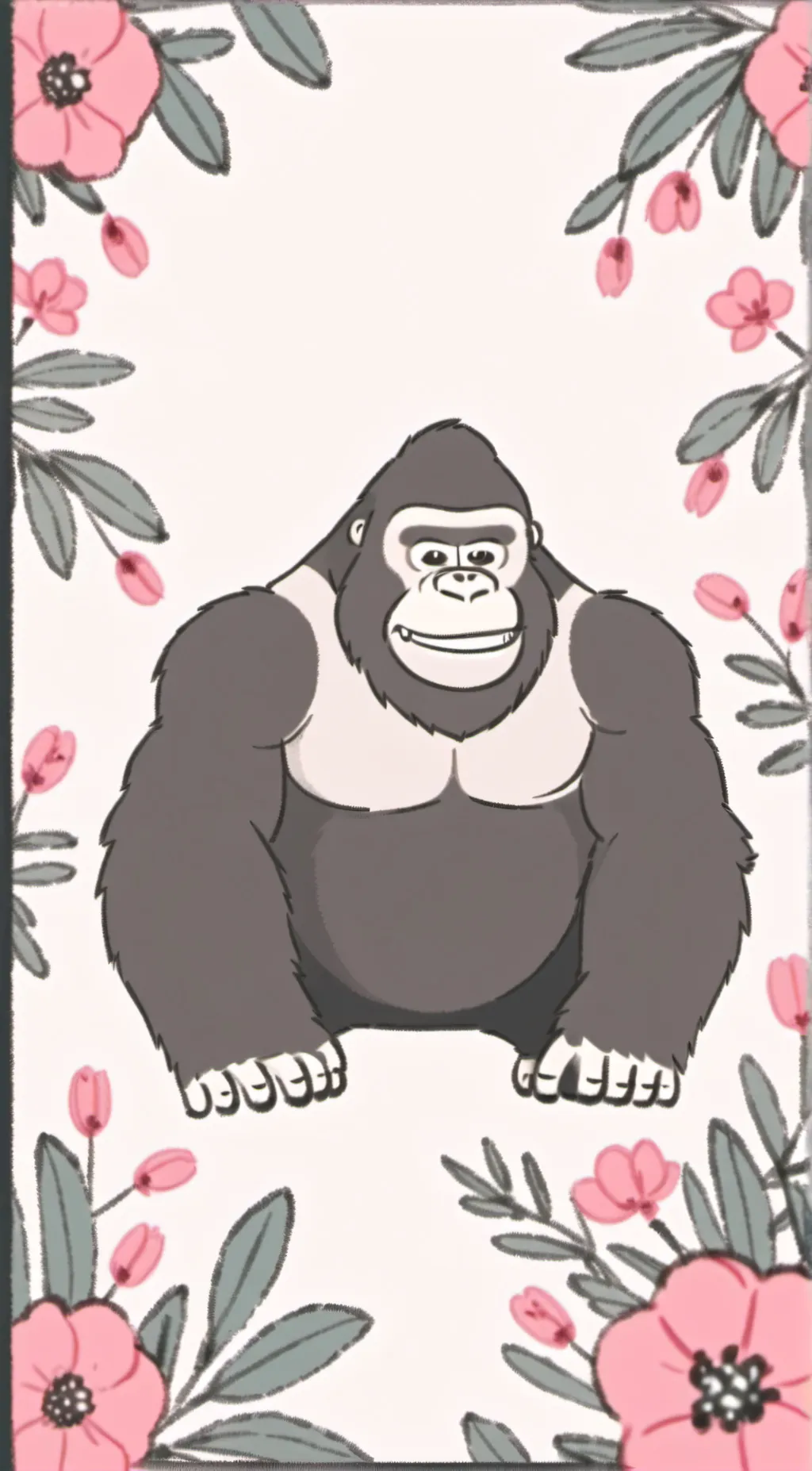 ai character: Gorilla tag background