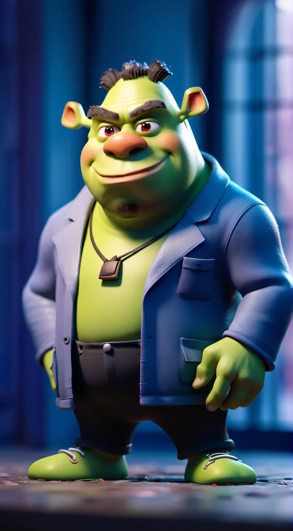 ai character: Shek background