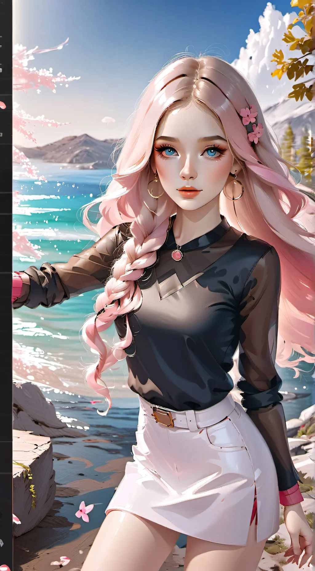 ai character: Mikayla background