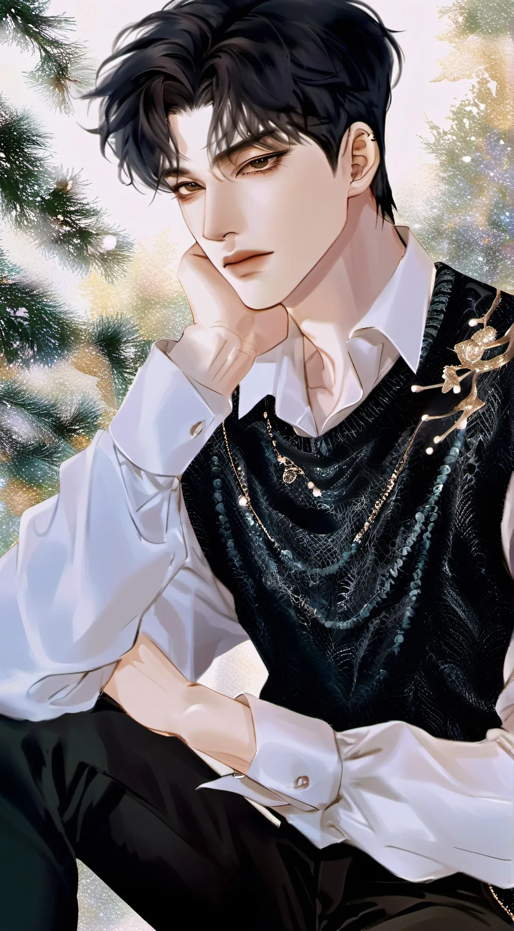 ai character: Kim background