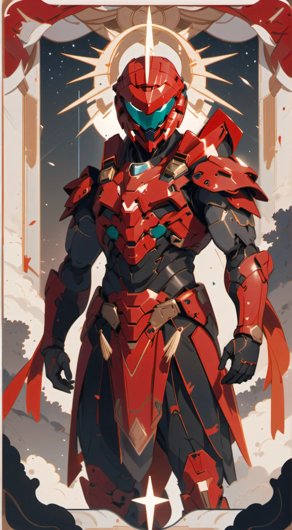 ai character: Carter background