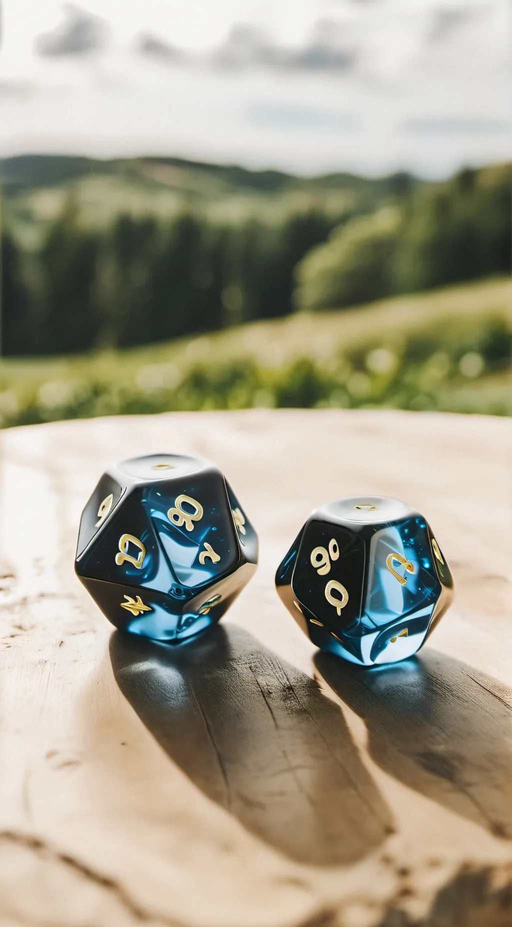 ai character: 20 Sided Dice background