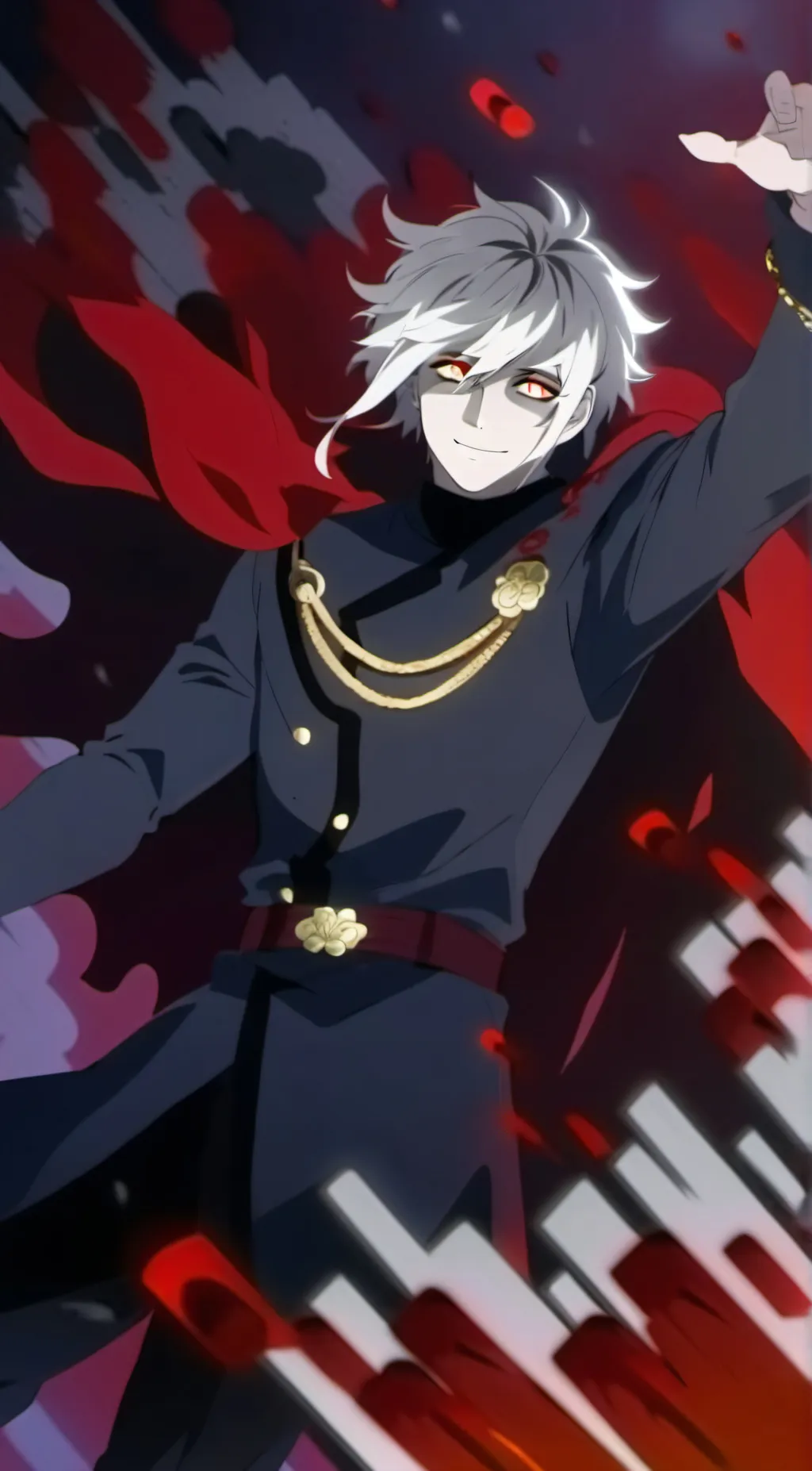 ai character: Douma  background