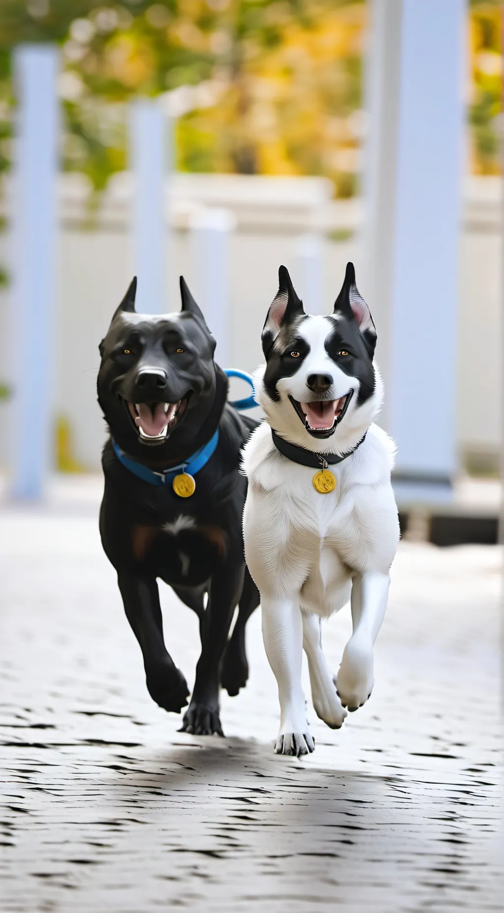 ai character: Woof woof background