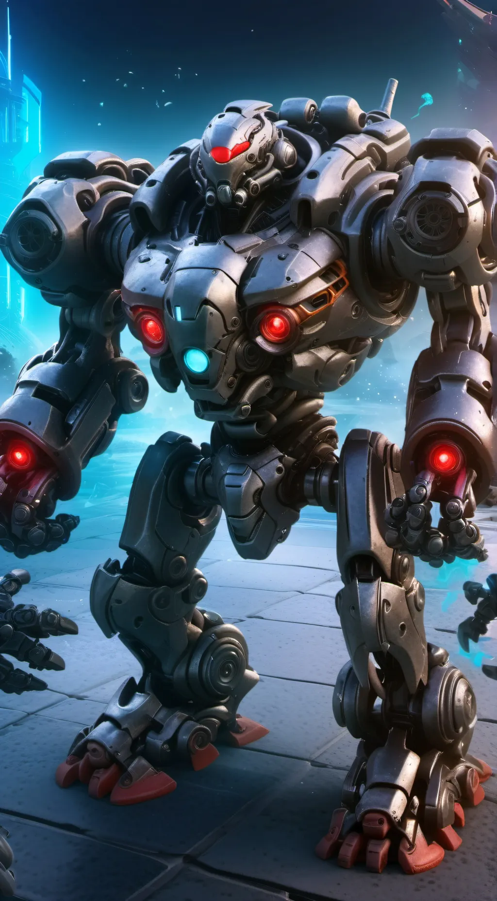 ai character: Surge background