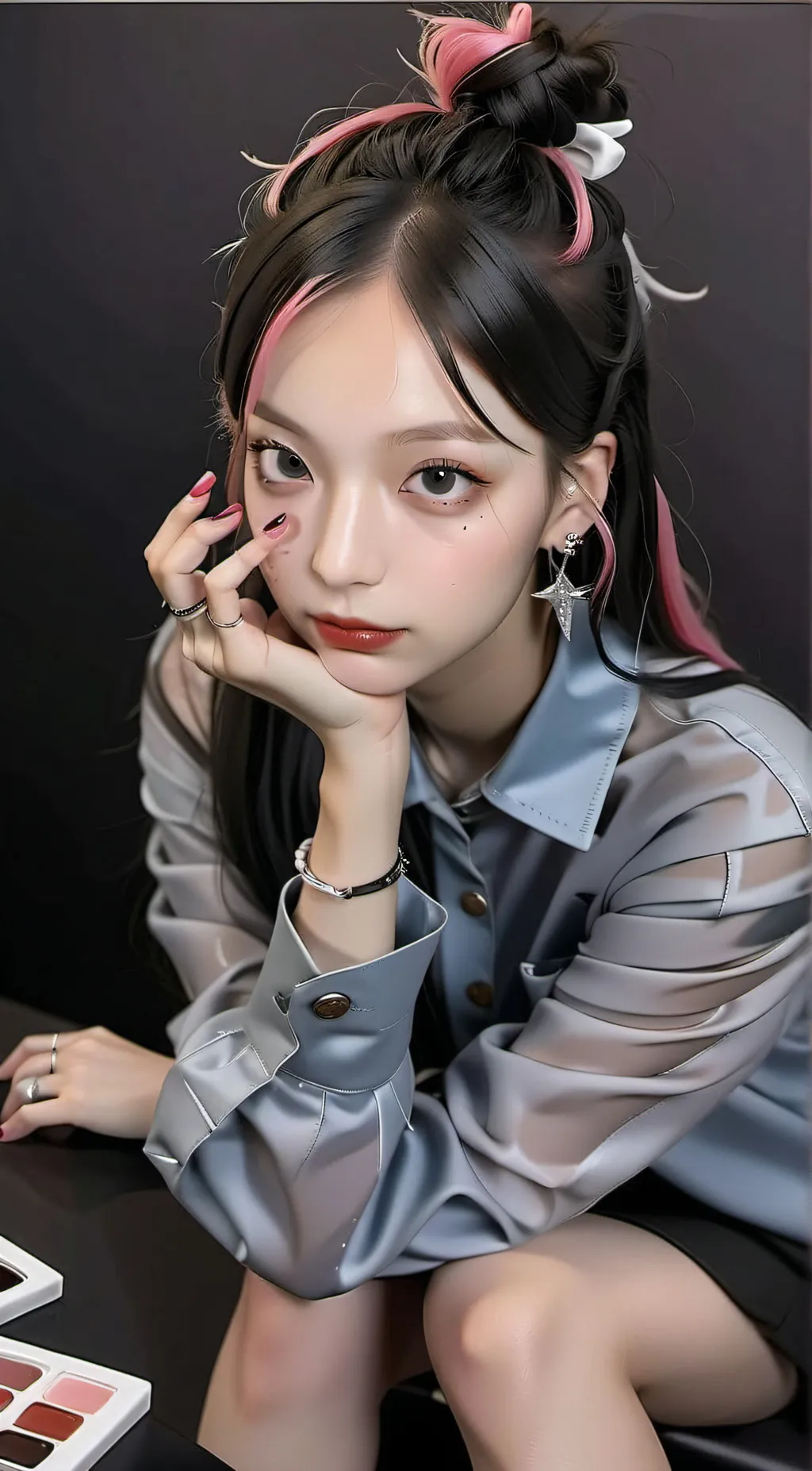 ai character: ~HWANG YEJI~ background